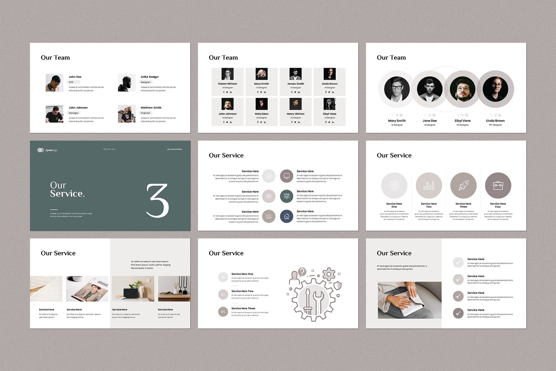 Business Pitch-Deck PowerPoint Template 2 - Design Cuts