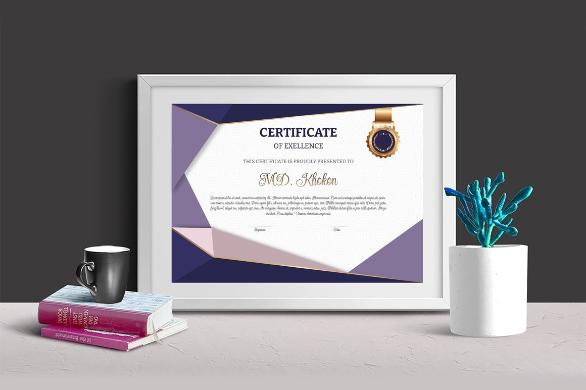 Luxury Certificate Template - Design Cuts