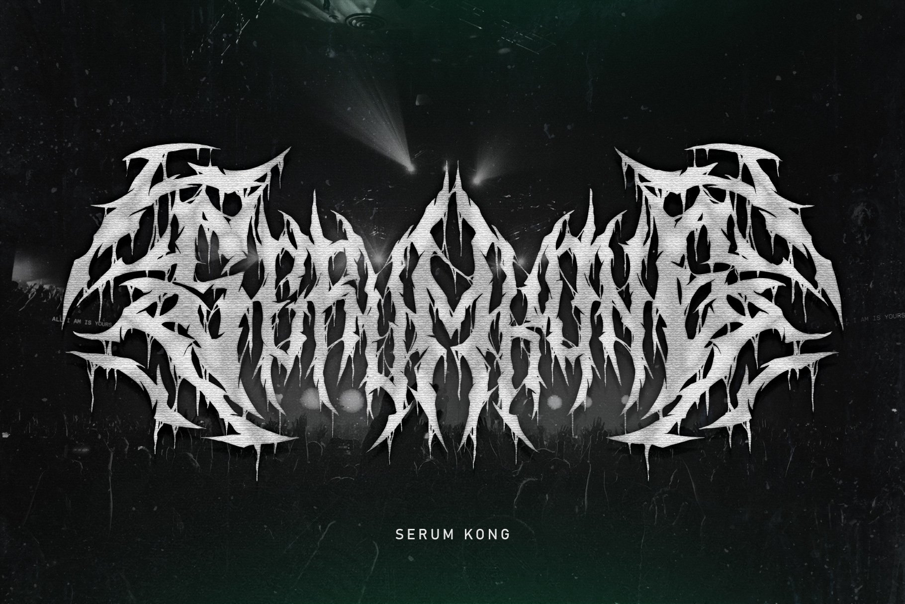 Drumonz | Death Metal Font - Design Cuts