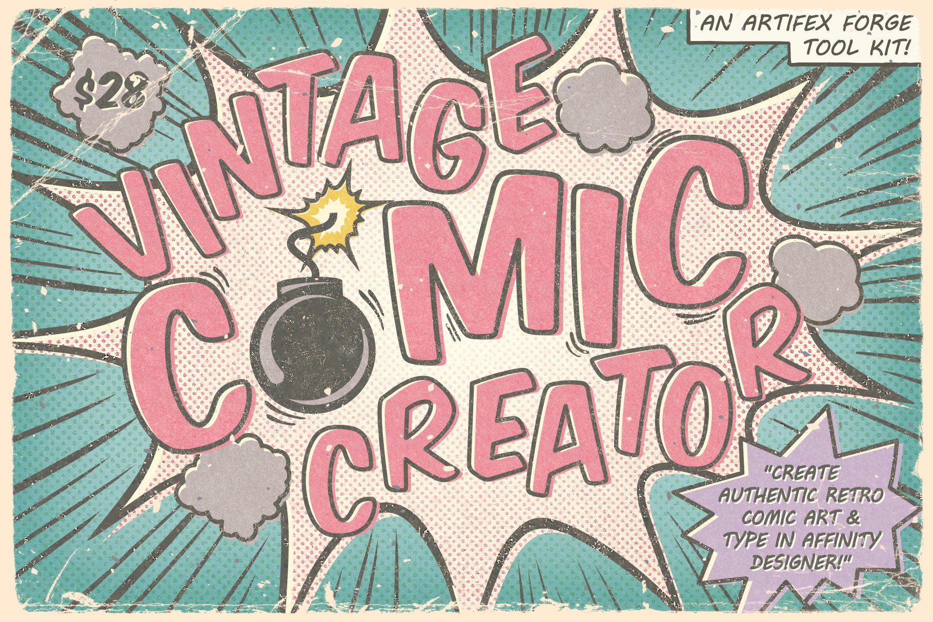 Vintage Comic Creator - Affinity