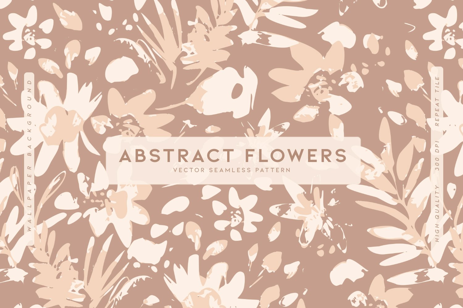 Abstract Flowers Design Cuts