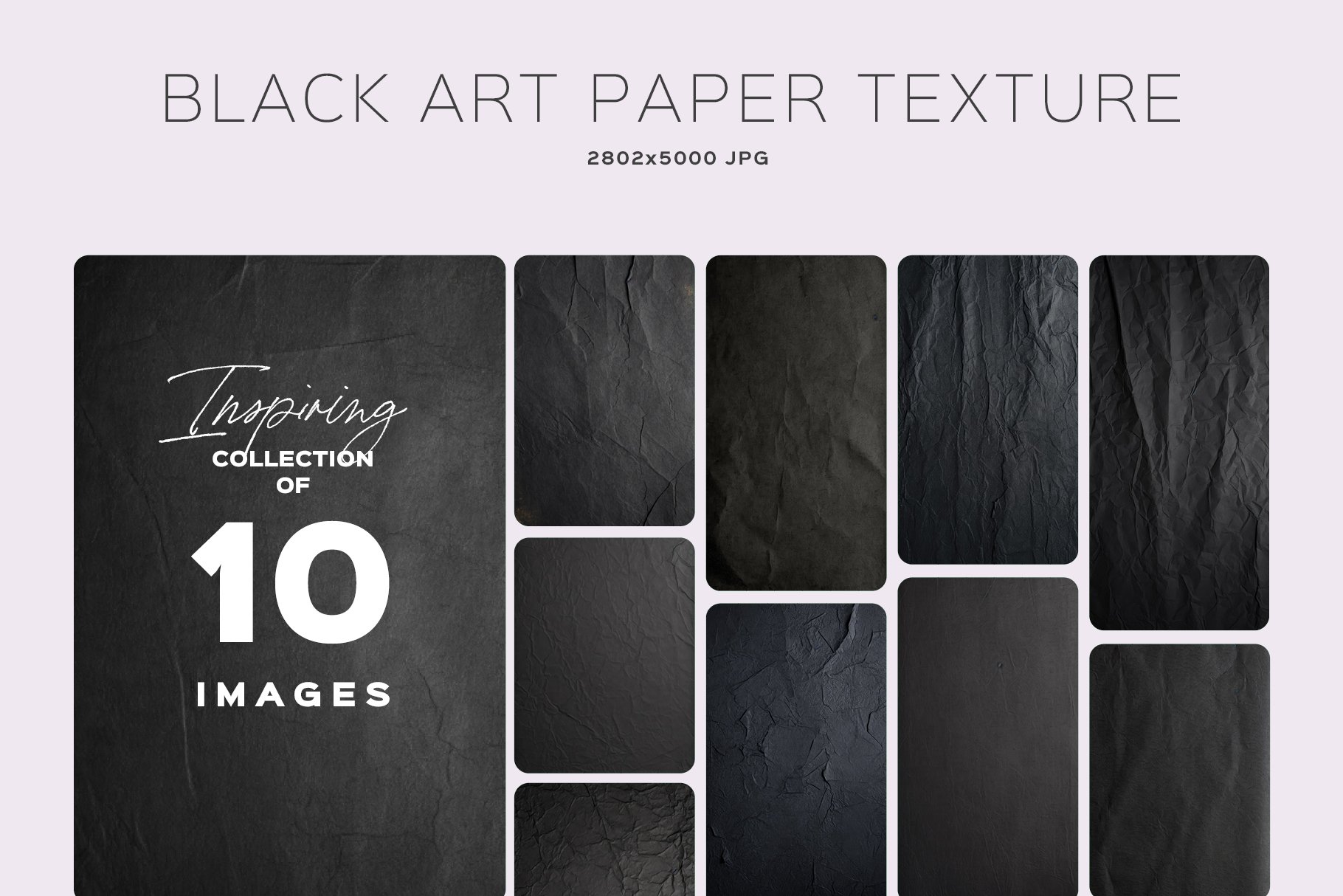 Black Art Paper Texture