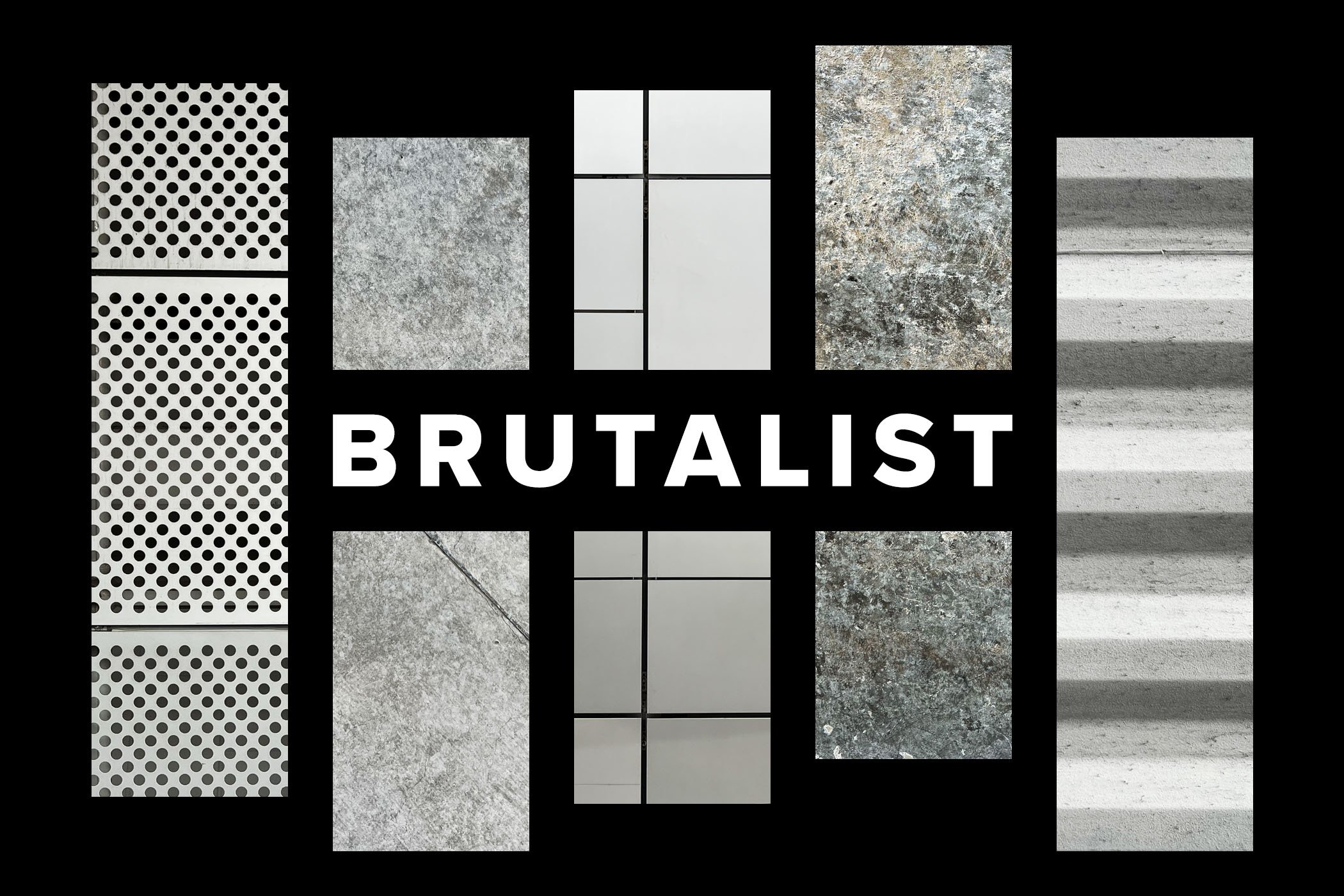 20 Brutalist Lightroom Presets, Add-ons | GraphicRiver