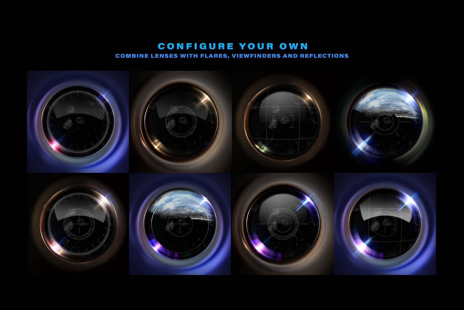 Dreamy Lens Fisheye Effect Design Cuts