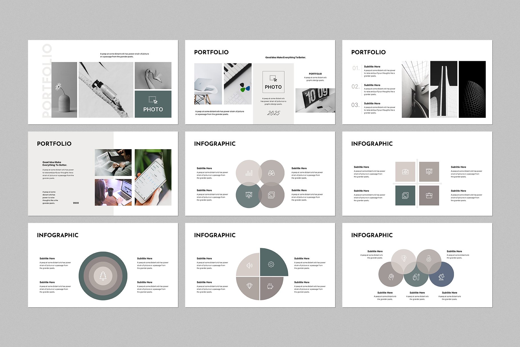 Future Plan PowerPoint Template - Design Cuts