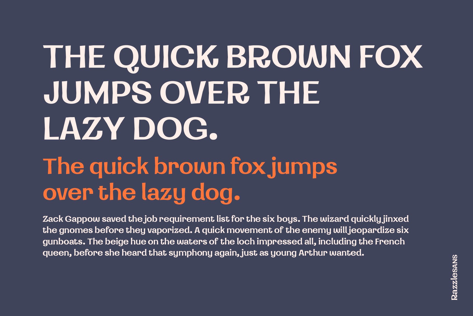 Razzle Sans | A Whimsical Sans Serif Typeface - Design Cuts