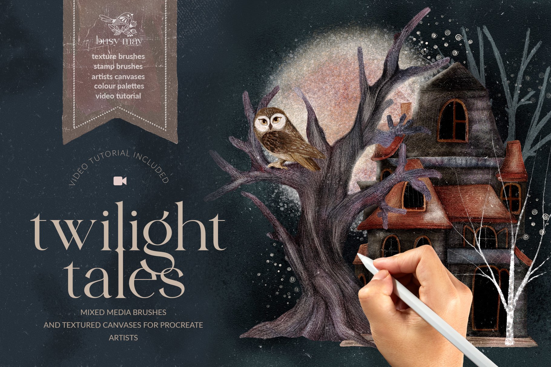 Twilight Tales Toolbox For Procreate Artists