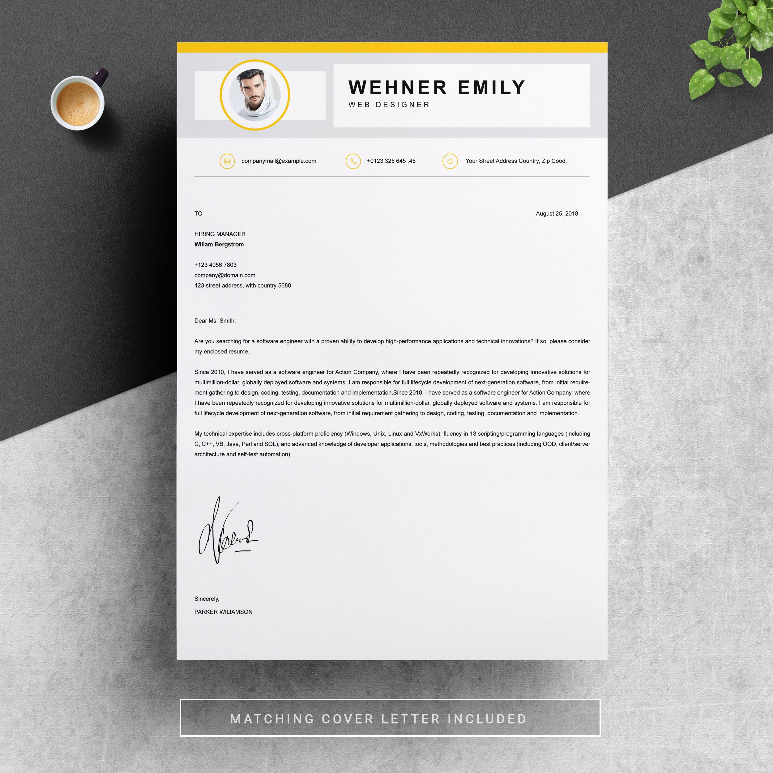 New Resume Template - Design Cuts