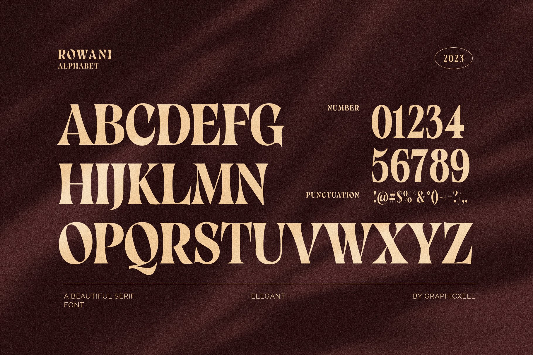 Rowani Elegant Serif Font - Design Cuts