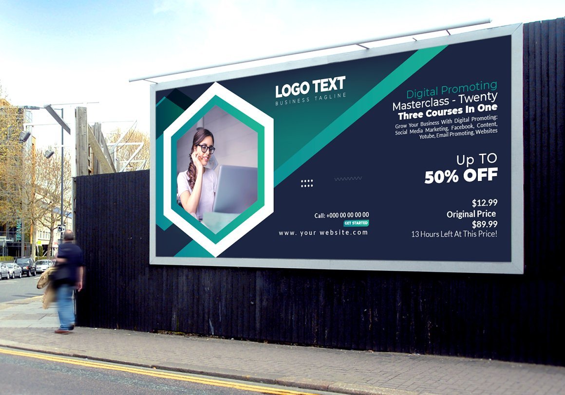 Online Digital Marketing Banner V-121 - Design Cuts