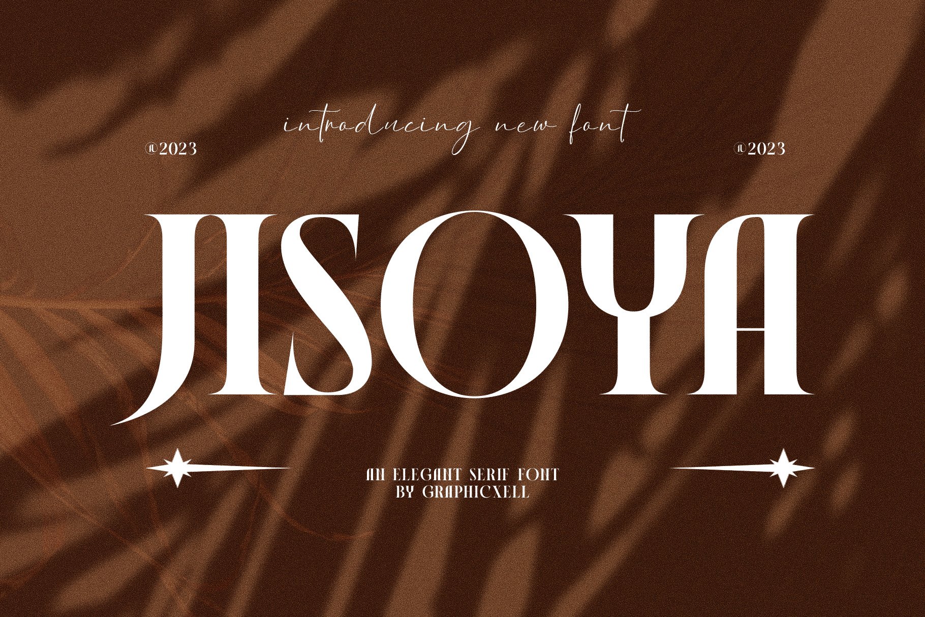 Jisoya Elegant Serif Font - Design Cuts