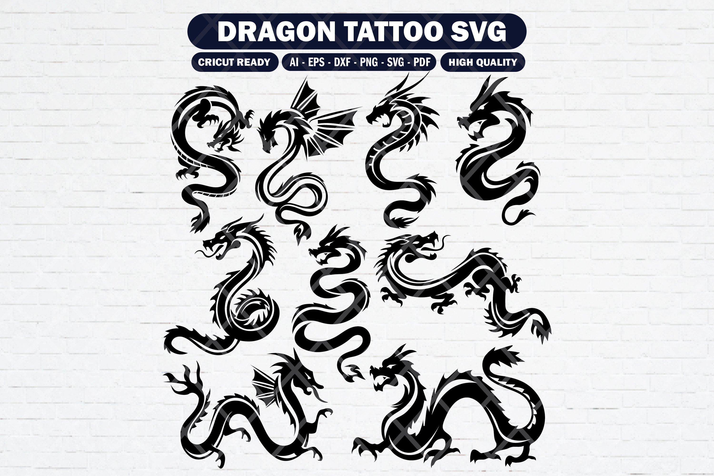 Dragon Tattoos, dragon tattoo - thirstymag.com
