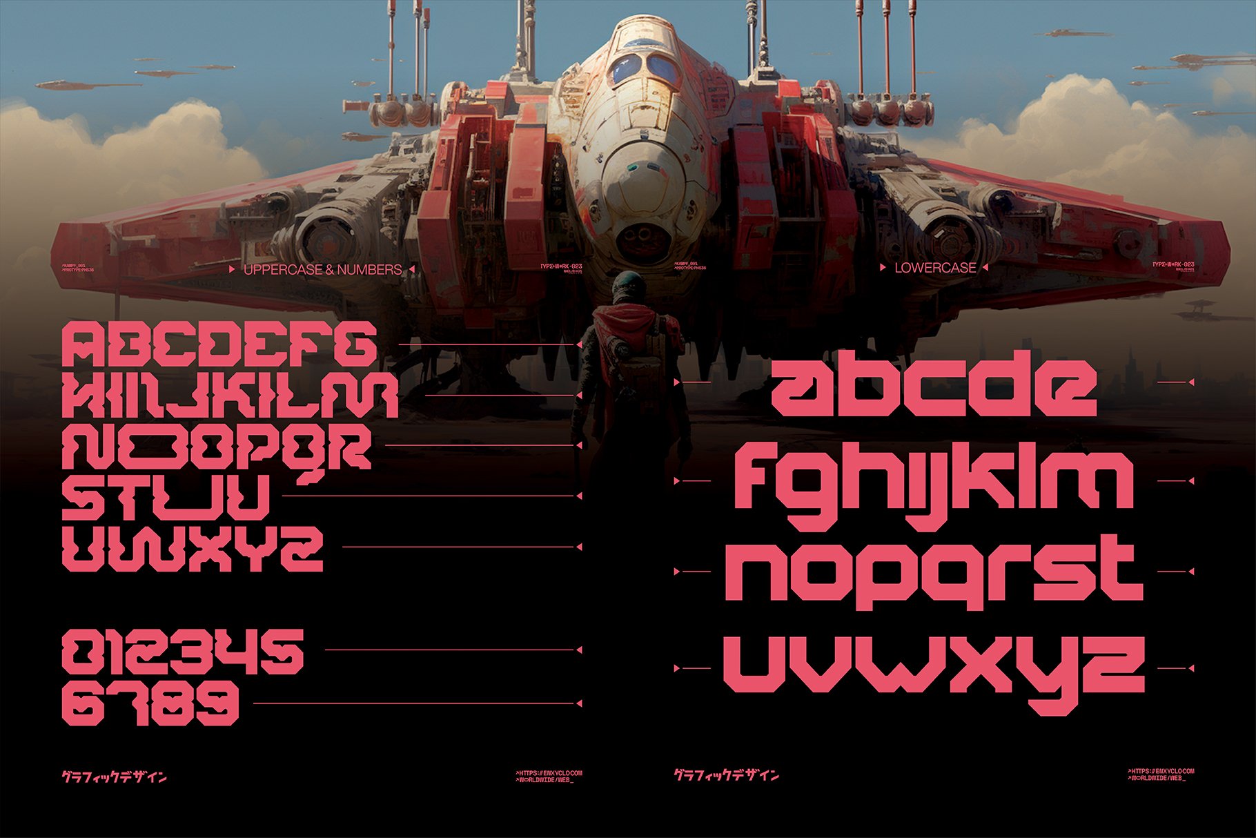 NCL Robowapix - Cyberpunk Futuristic Font - Design Cuts