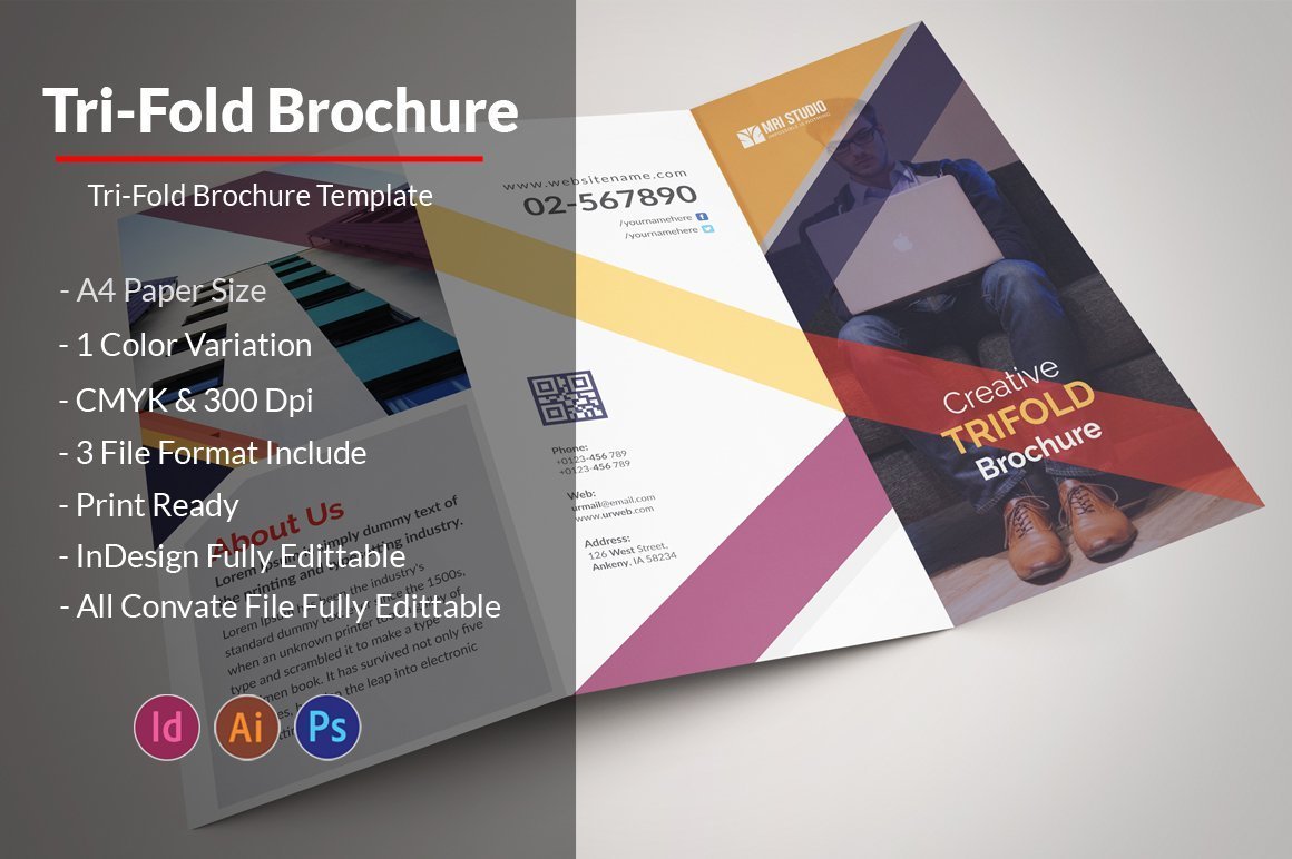 Corporate Trifold Brochure - Design Cuts