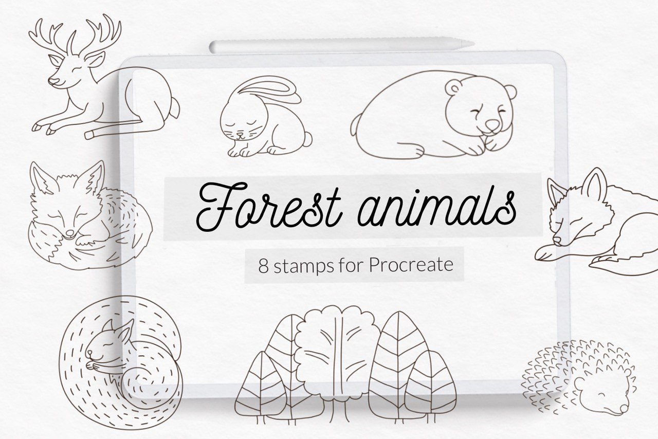 Forest Animals Line Images – Browse 74,838 Stock Photos, Vectors, and Video  | Adobe Stock
