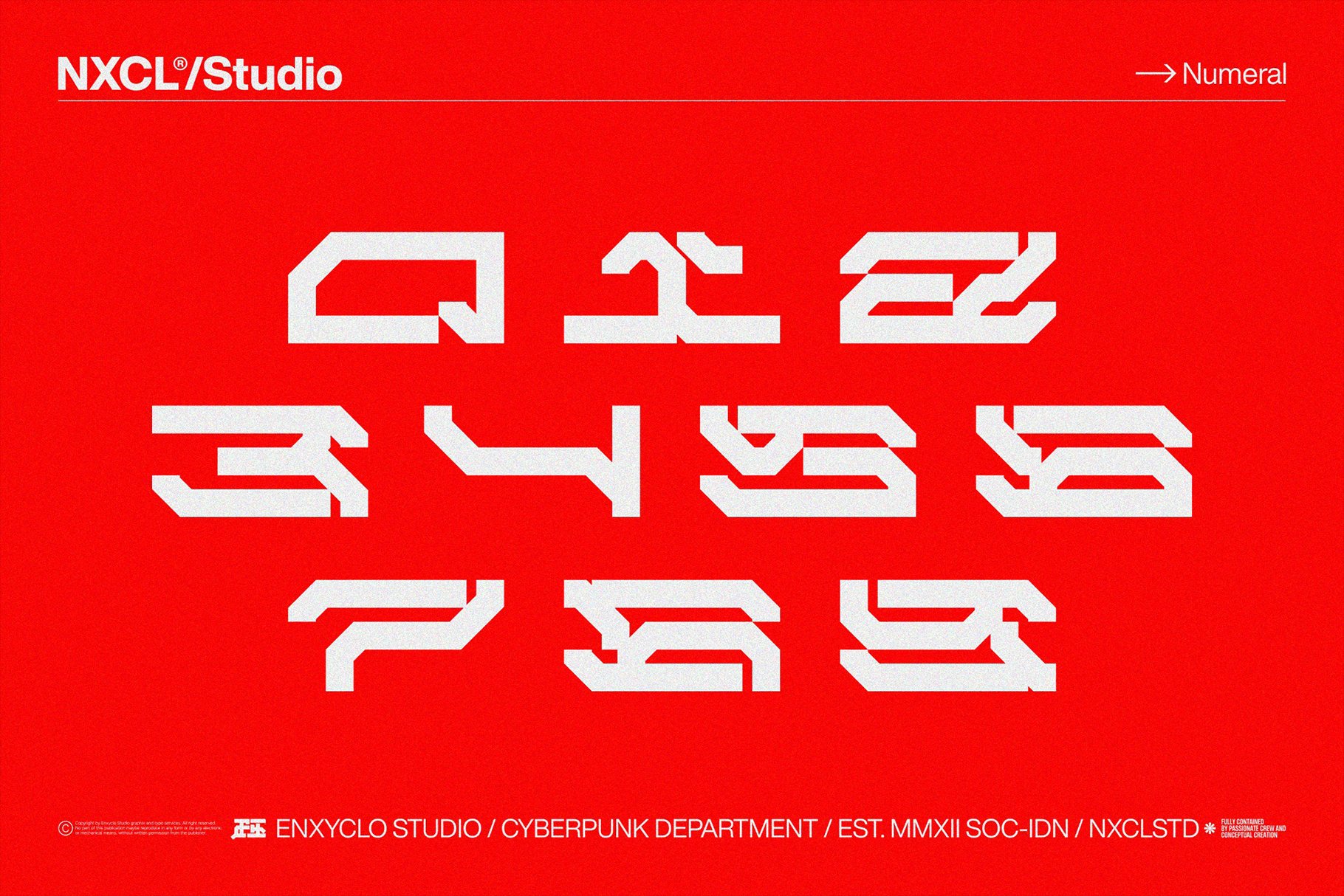 NCL BRAYQOSE - Cyberpunk Futuristic Font - Design Cuts