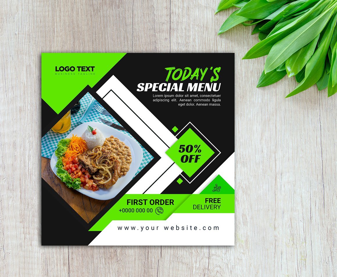 Food & Restaurant Social Media - Design Cuts