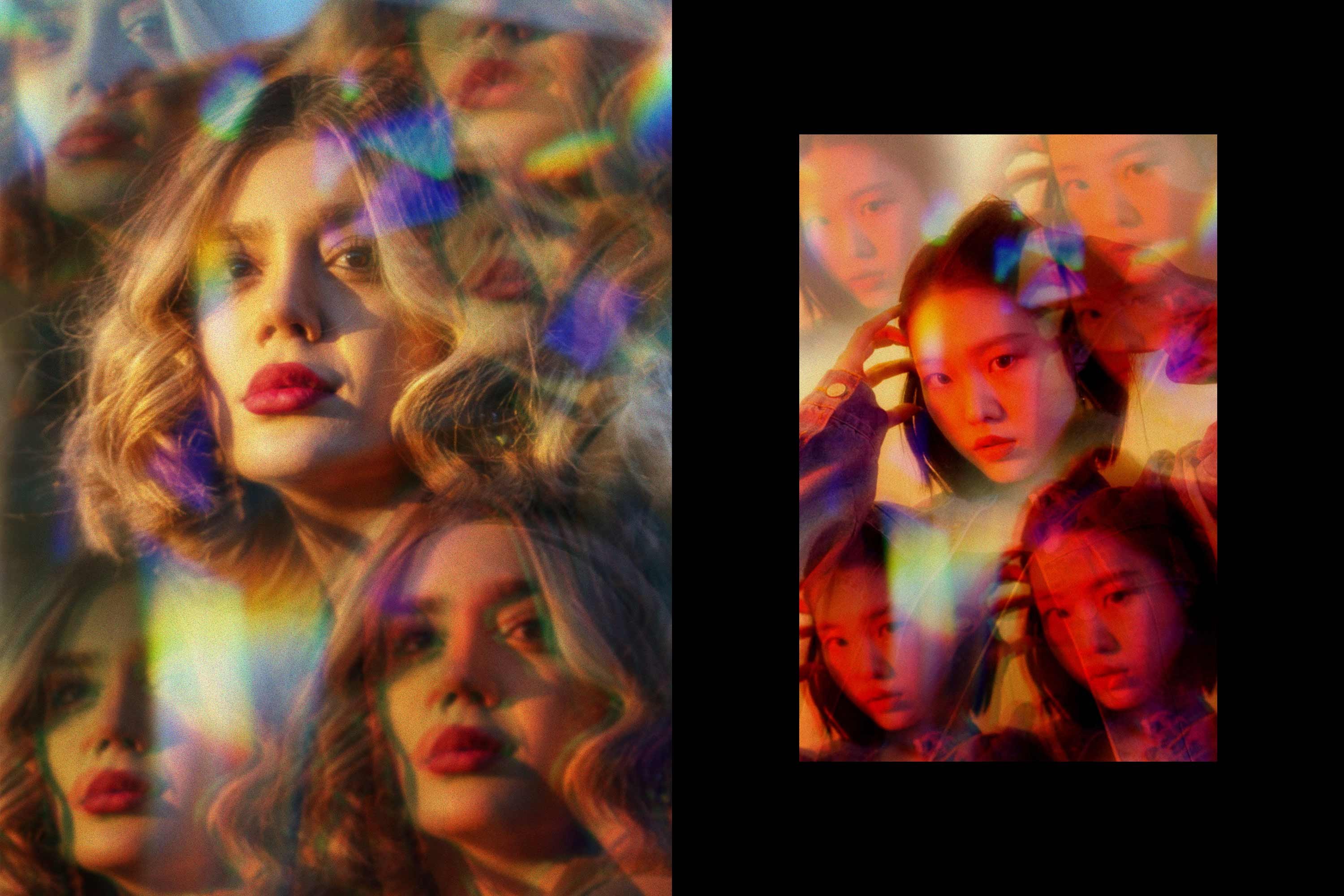 Prism Blur Photo Effect - Design Cuts