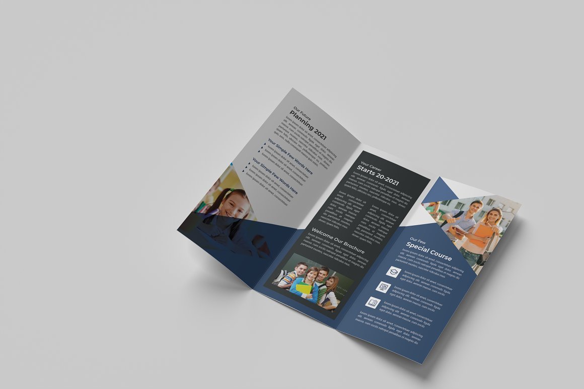 Trifold Brochure Template - Design Cuts