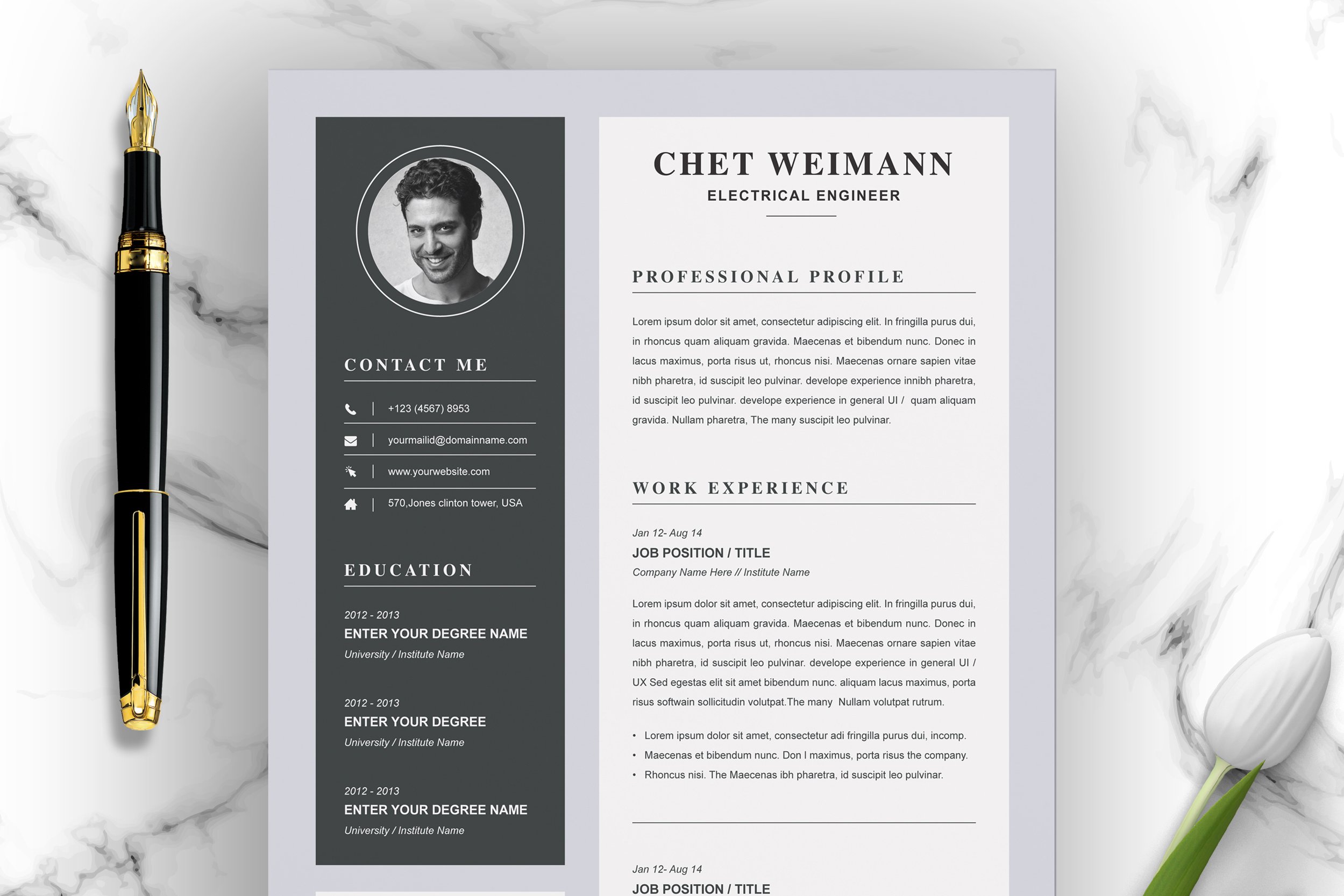 Creative Resume Design 2 - Design Cuts