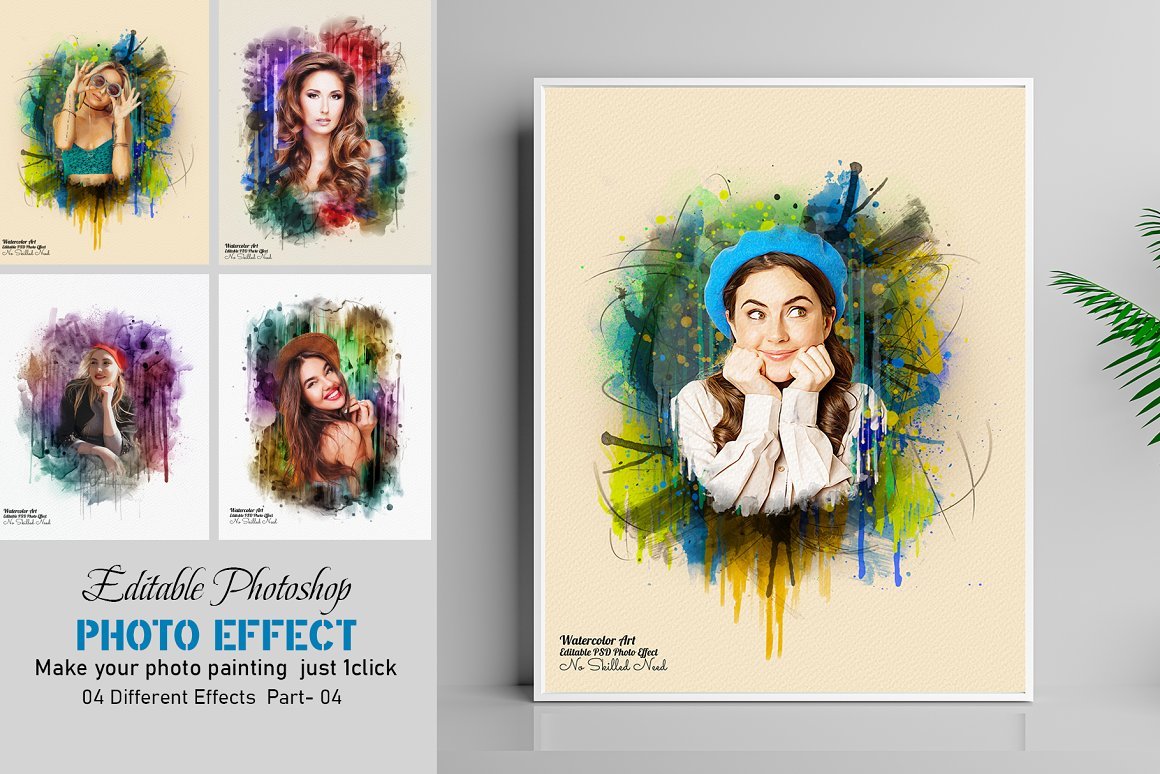 Editable Photoshop Photo Effect 5 - Design Cuts