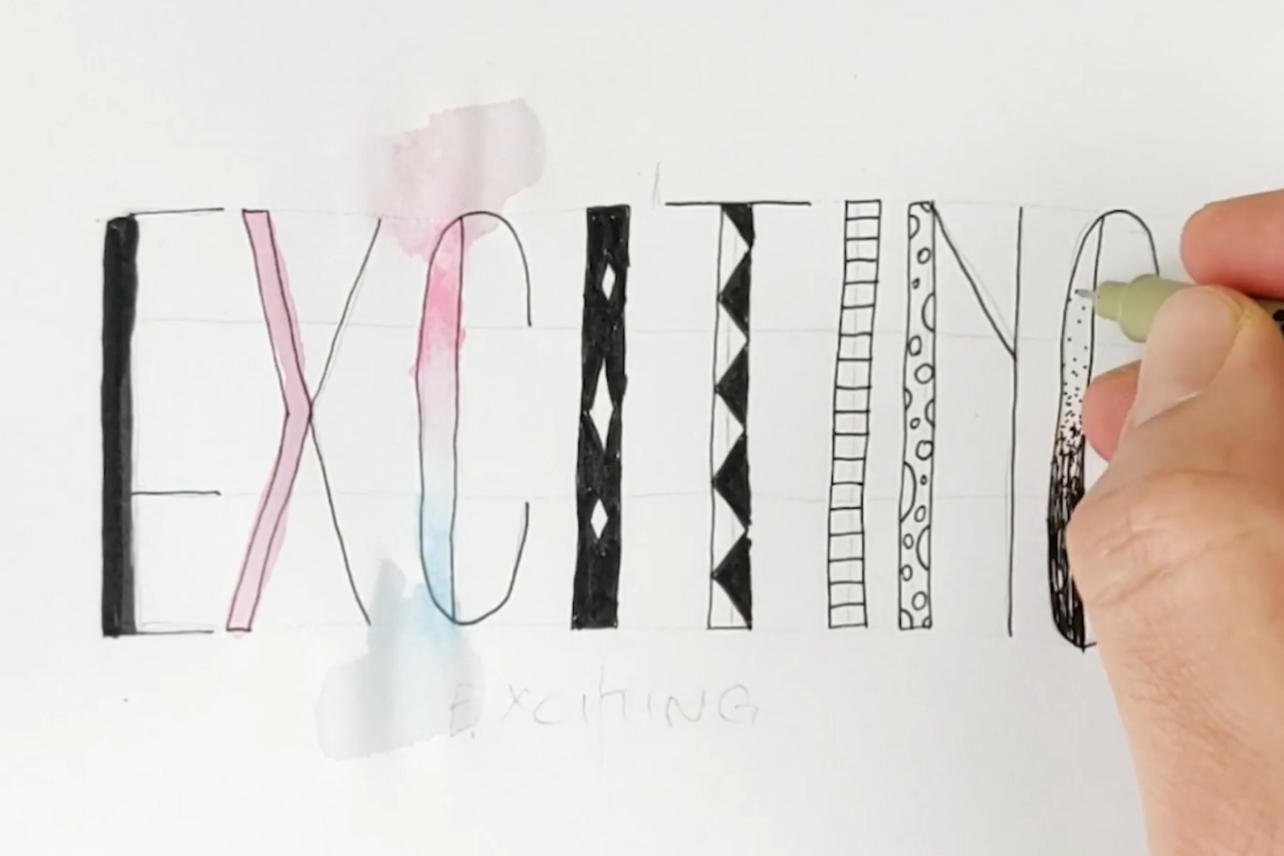 12 Easy Bullet Journal Fonts and Hand Lettering Tutorials - Sarah Maker