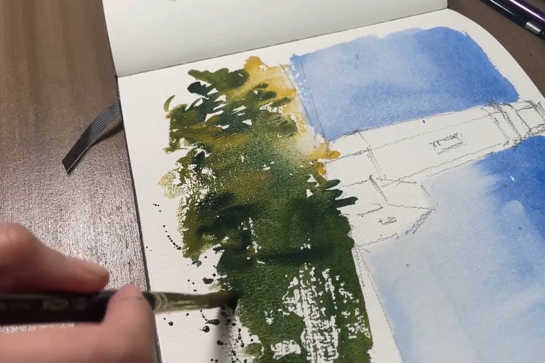 Watercolor Travel: Develop Your Style in 14 Days of Landscape Painting, Bianca Rayala