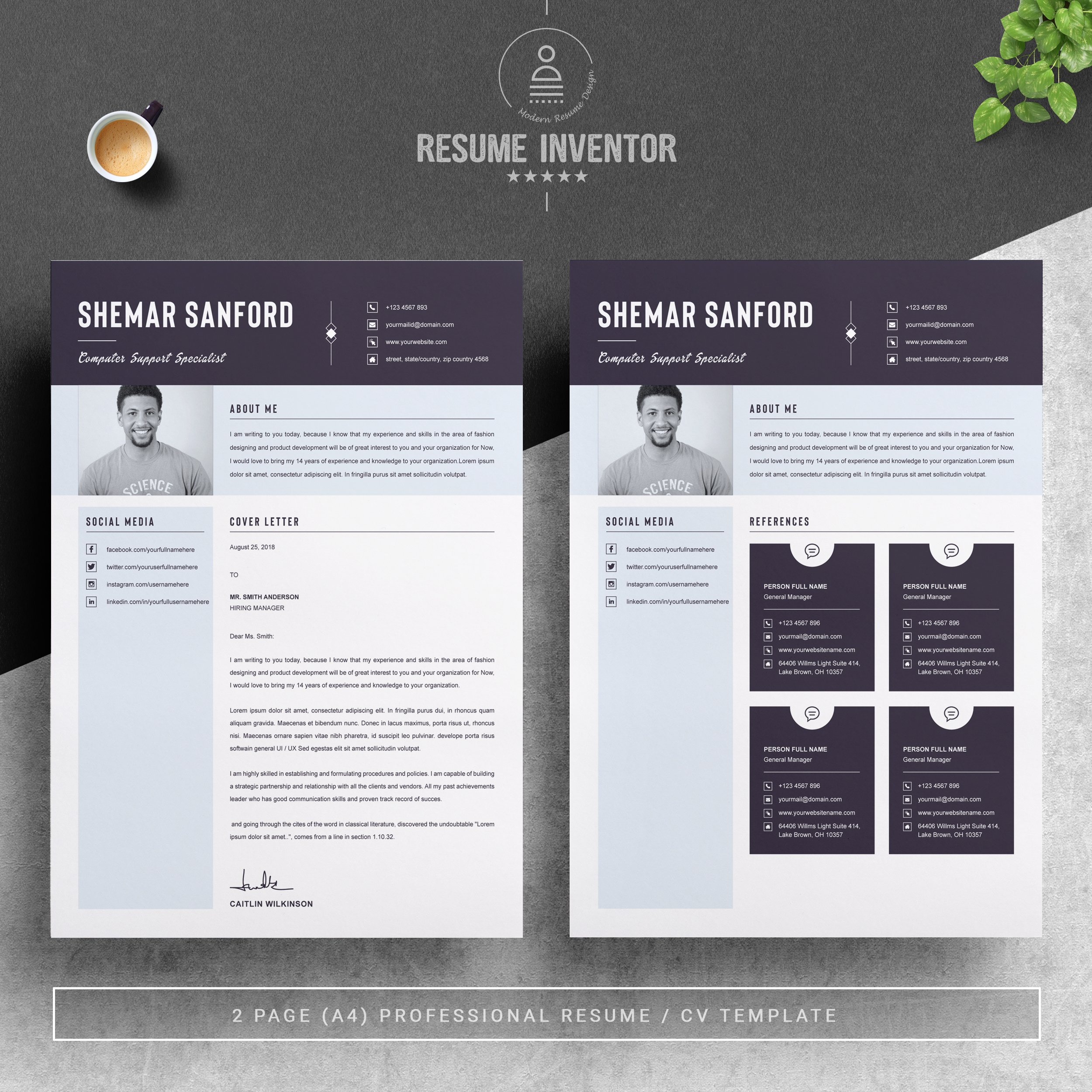 Cv Design Template Design Cuts 9175