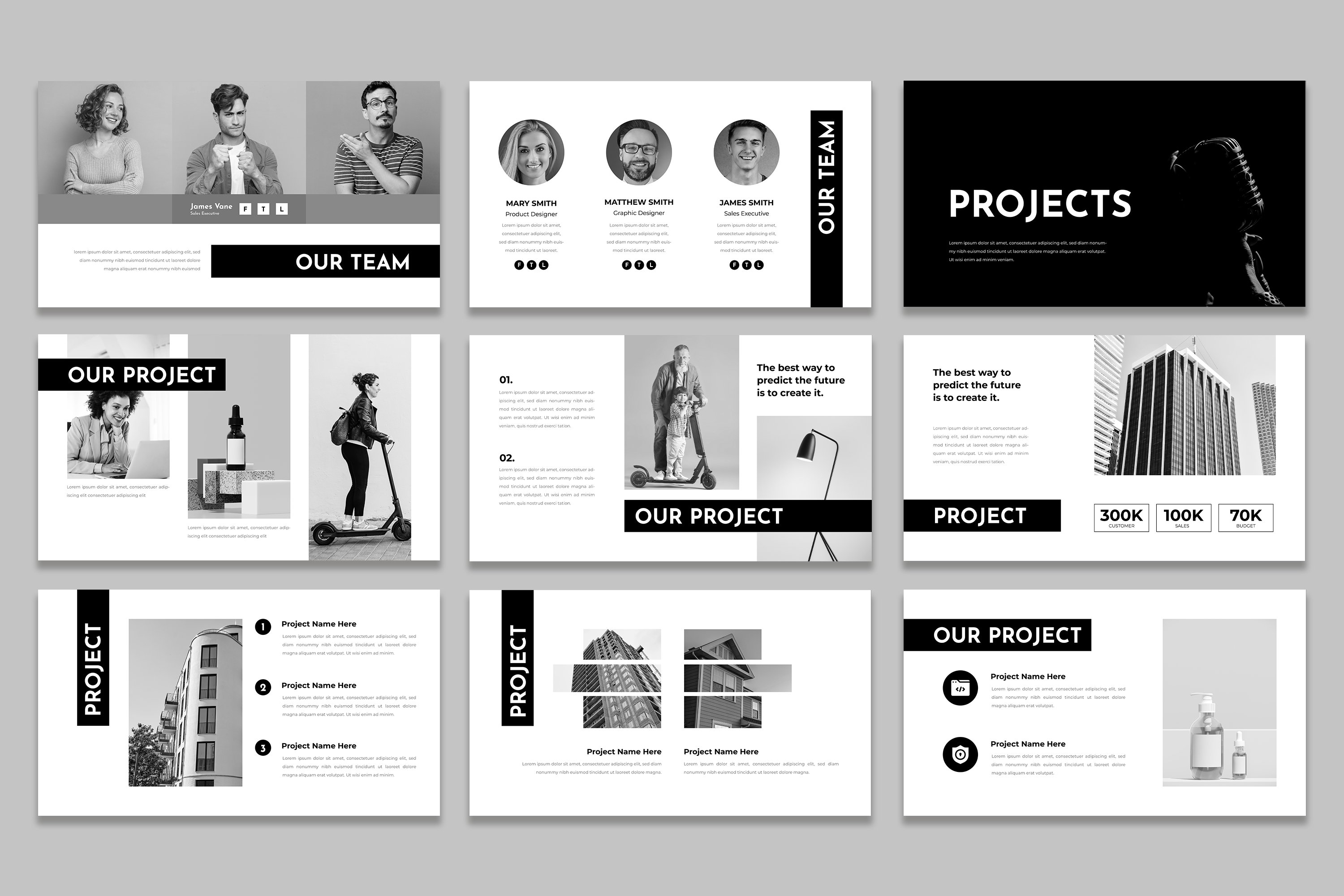 Minimal Business Presentation Template - Design Cuts