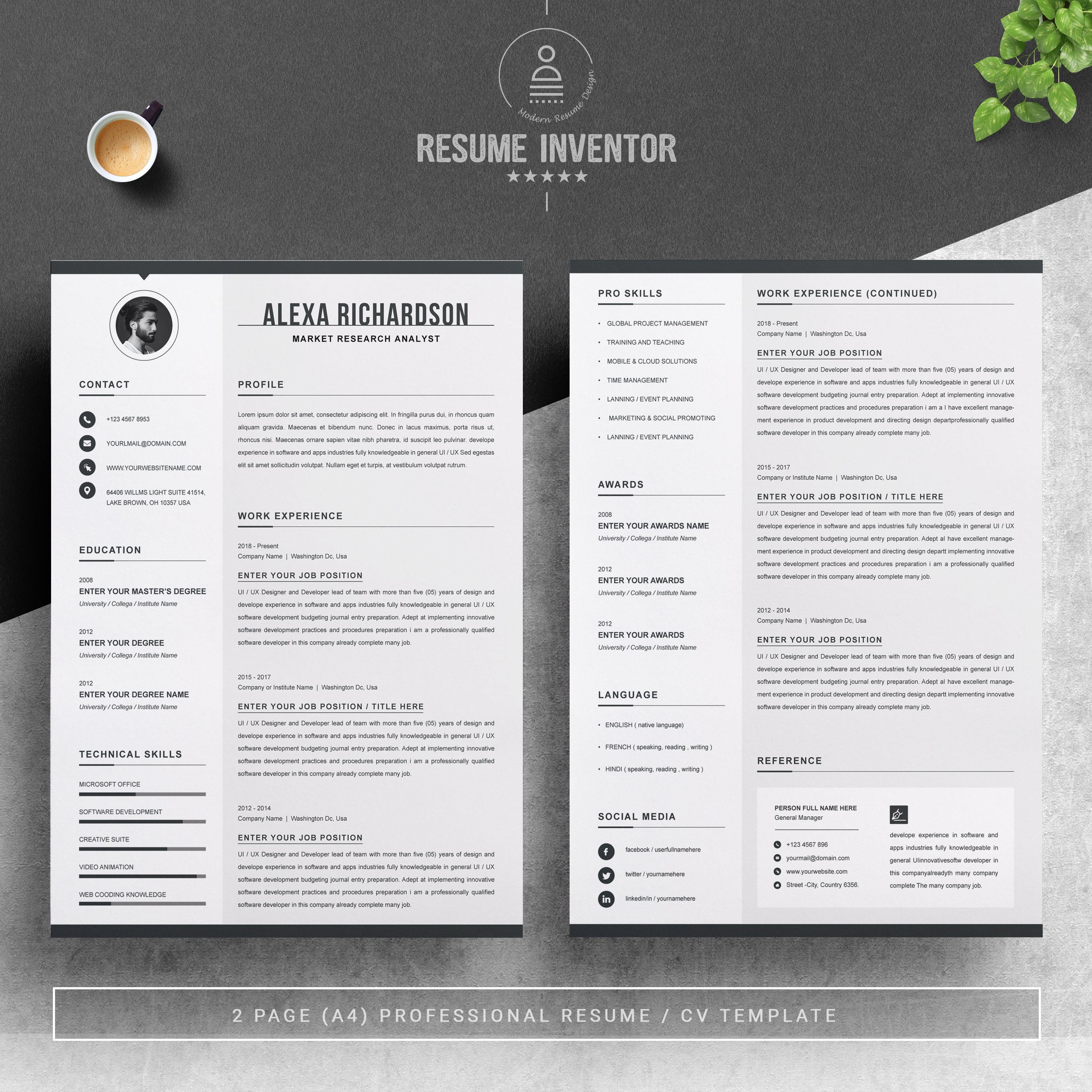 Curriculum Vitae 2 - Design Cuts