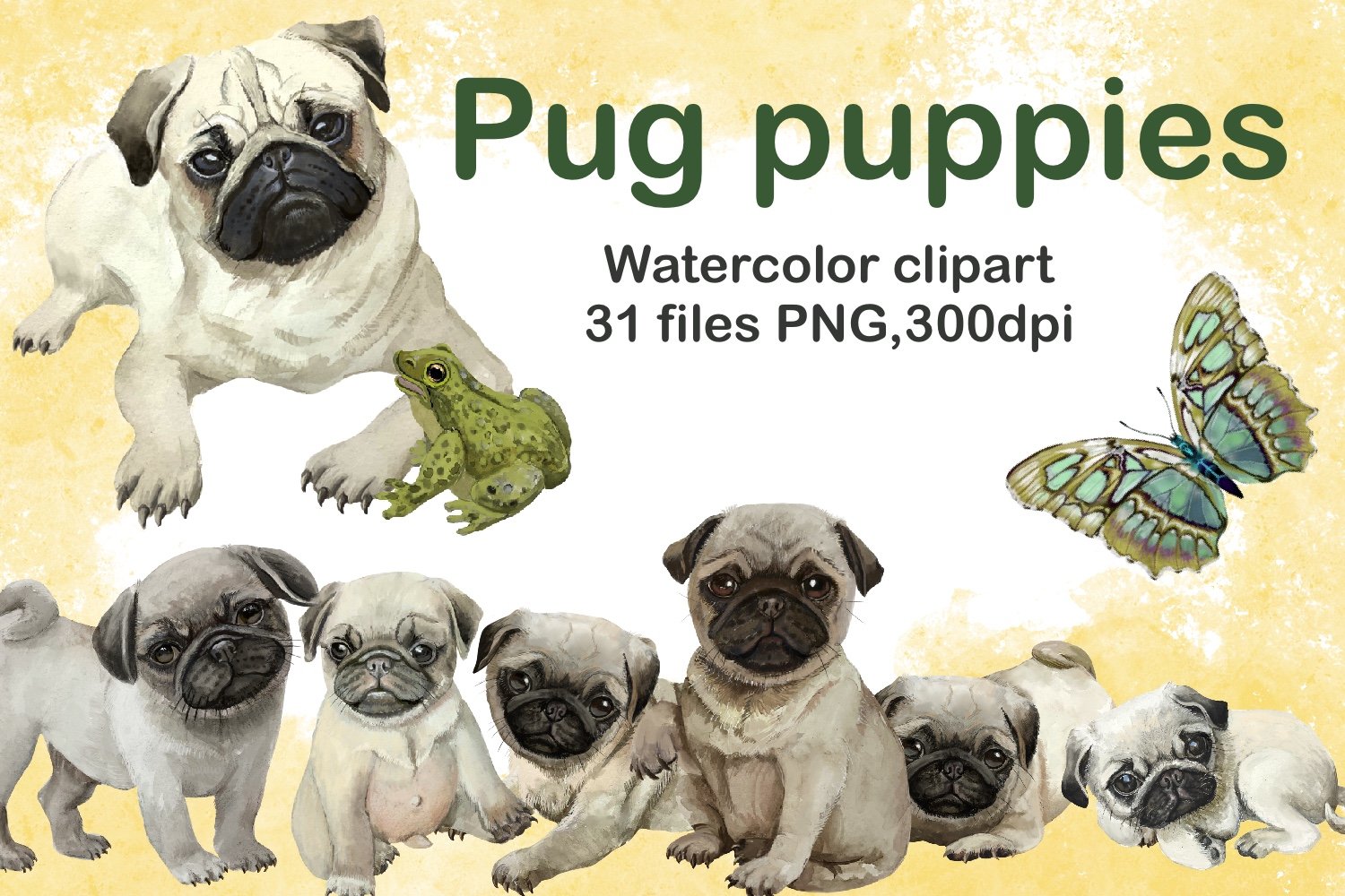 Pug dog accessories sale