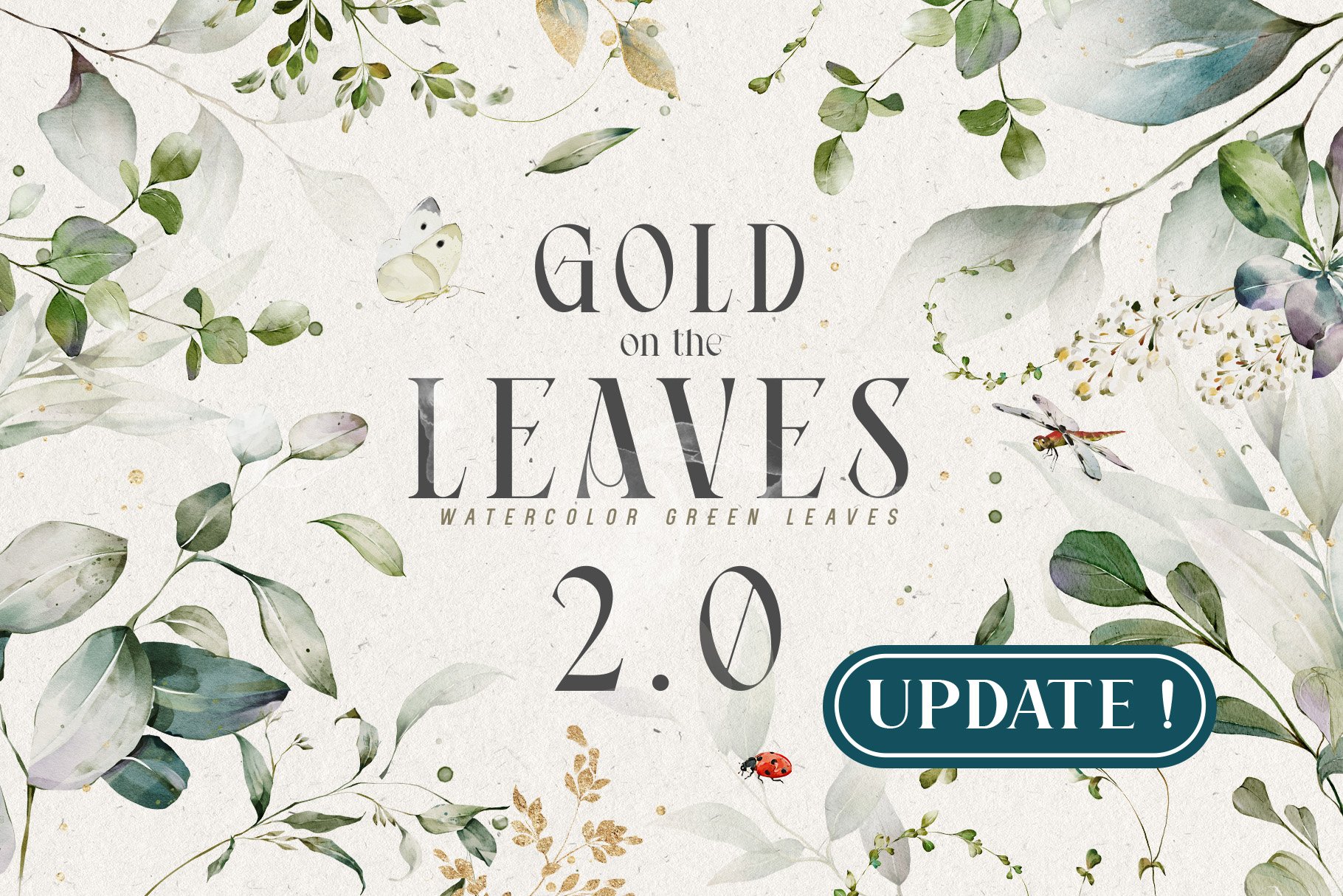Gold Leaves Collection - Design Cuts