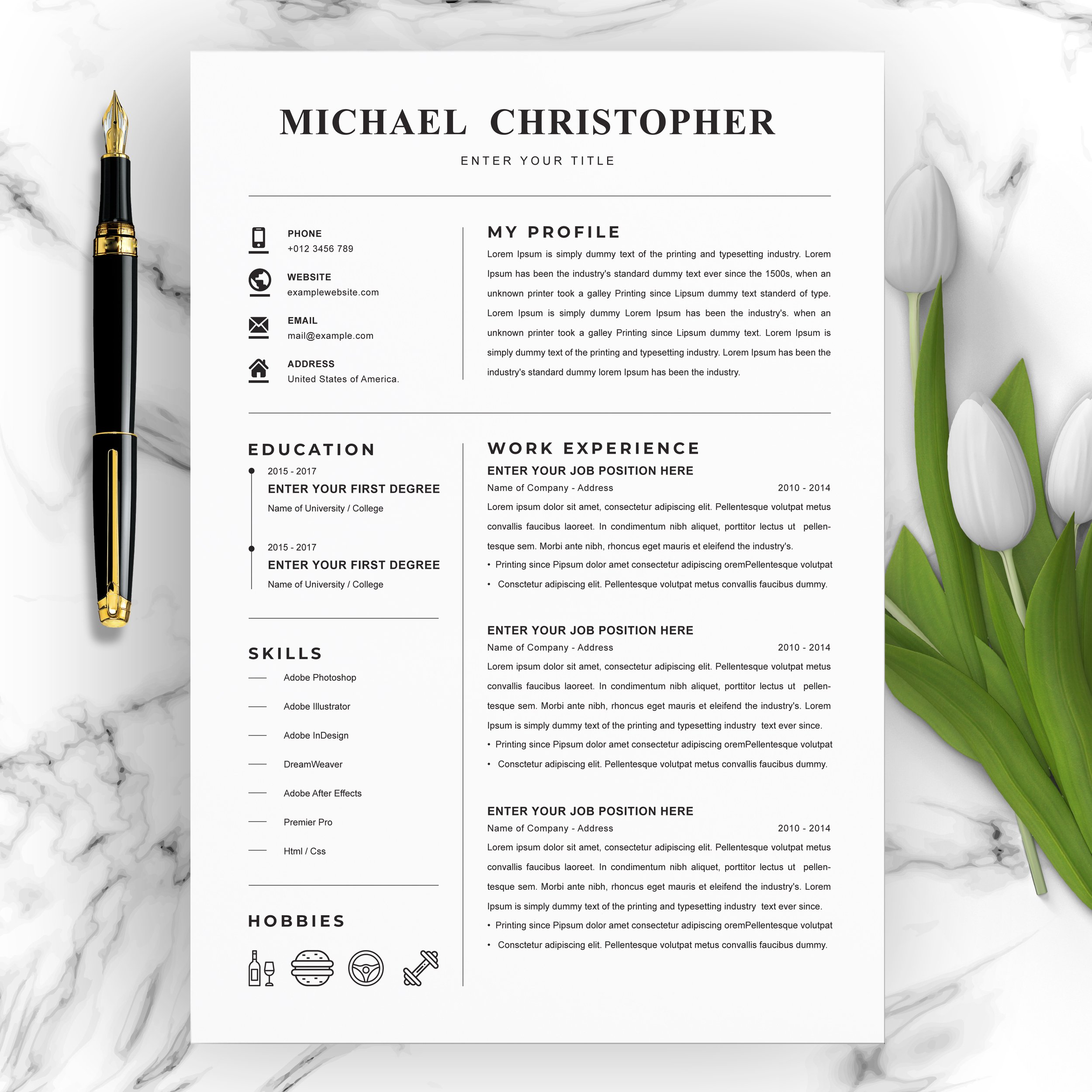 Resume Design 2024 Creative Resume Design Cuts   Resume Design 2024 Creative Resume 1 