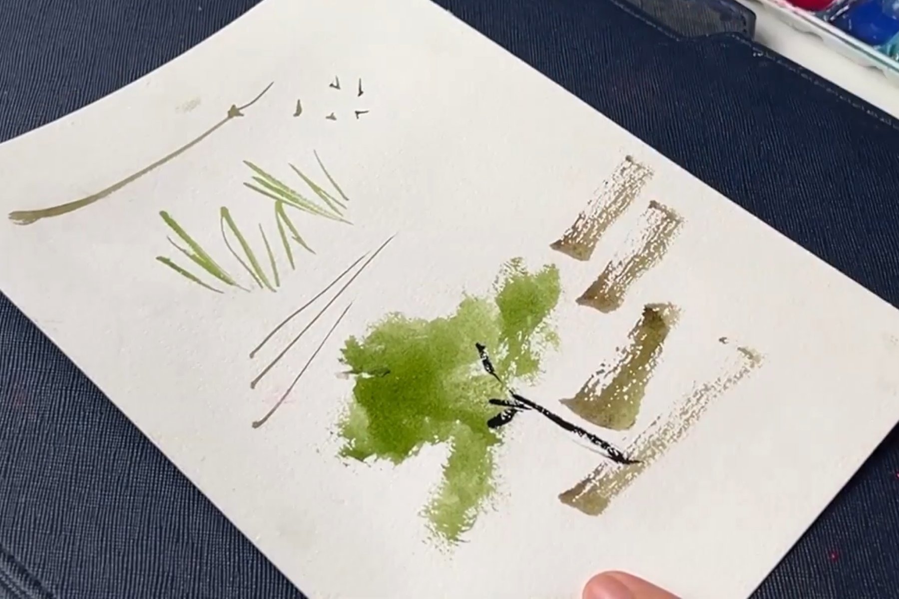 Watercolor for Beginners: Techniques To Paint Loose Landscapes, Bianca  Rayala