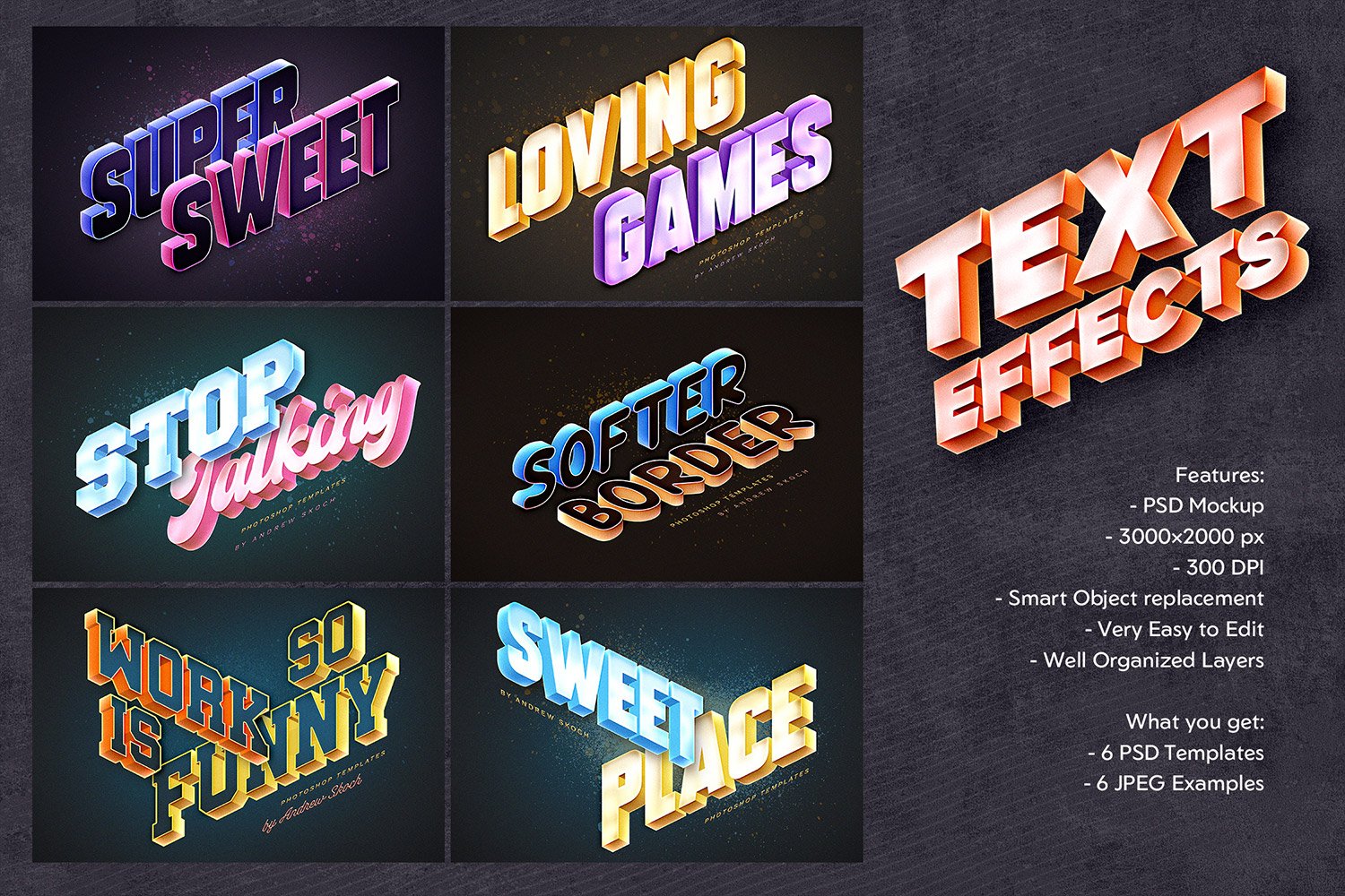 Isometric Text Effects - Design Cuts