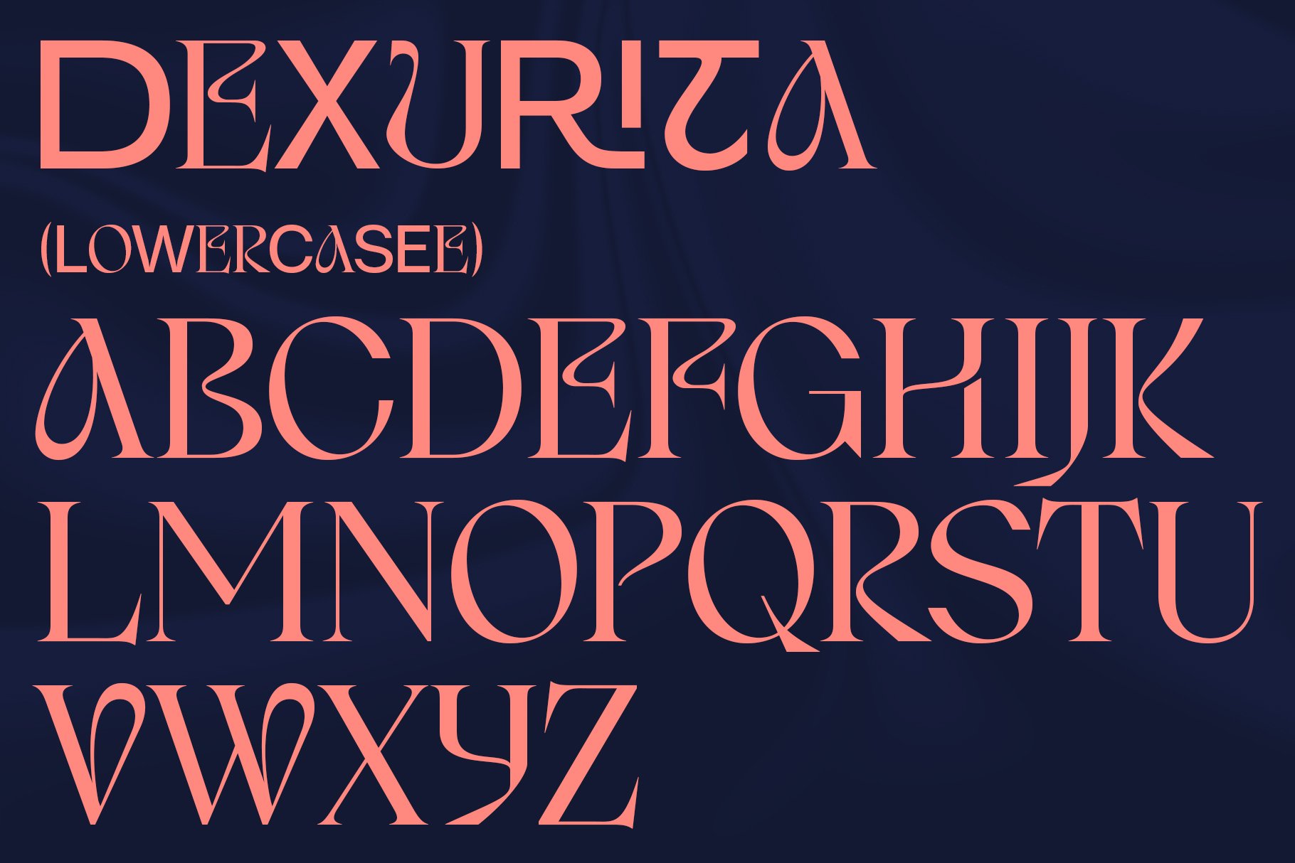 Dexurita Combination Font - Design Cuts