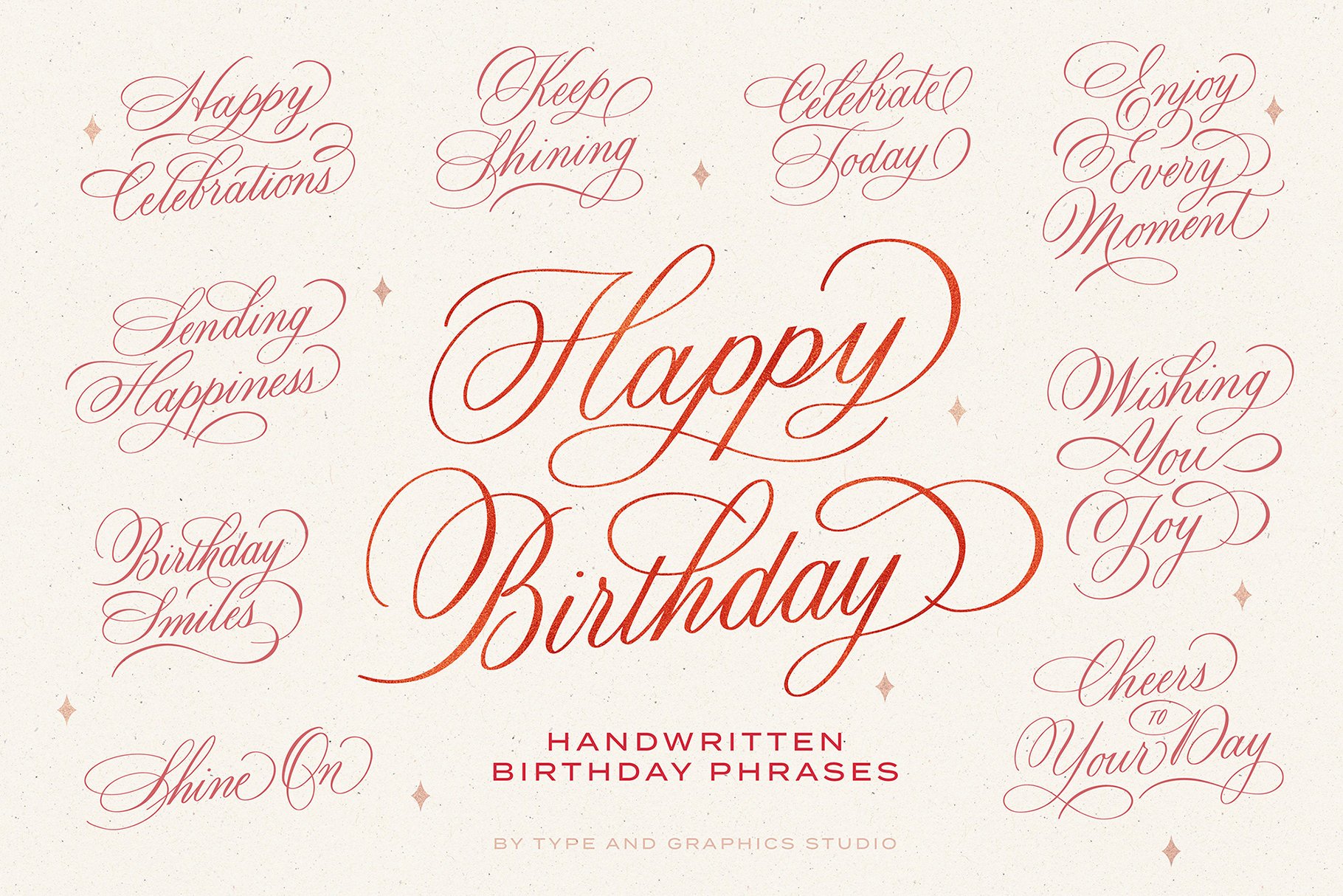 Happy Birthday Lettering Designs - Design Cuts