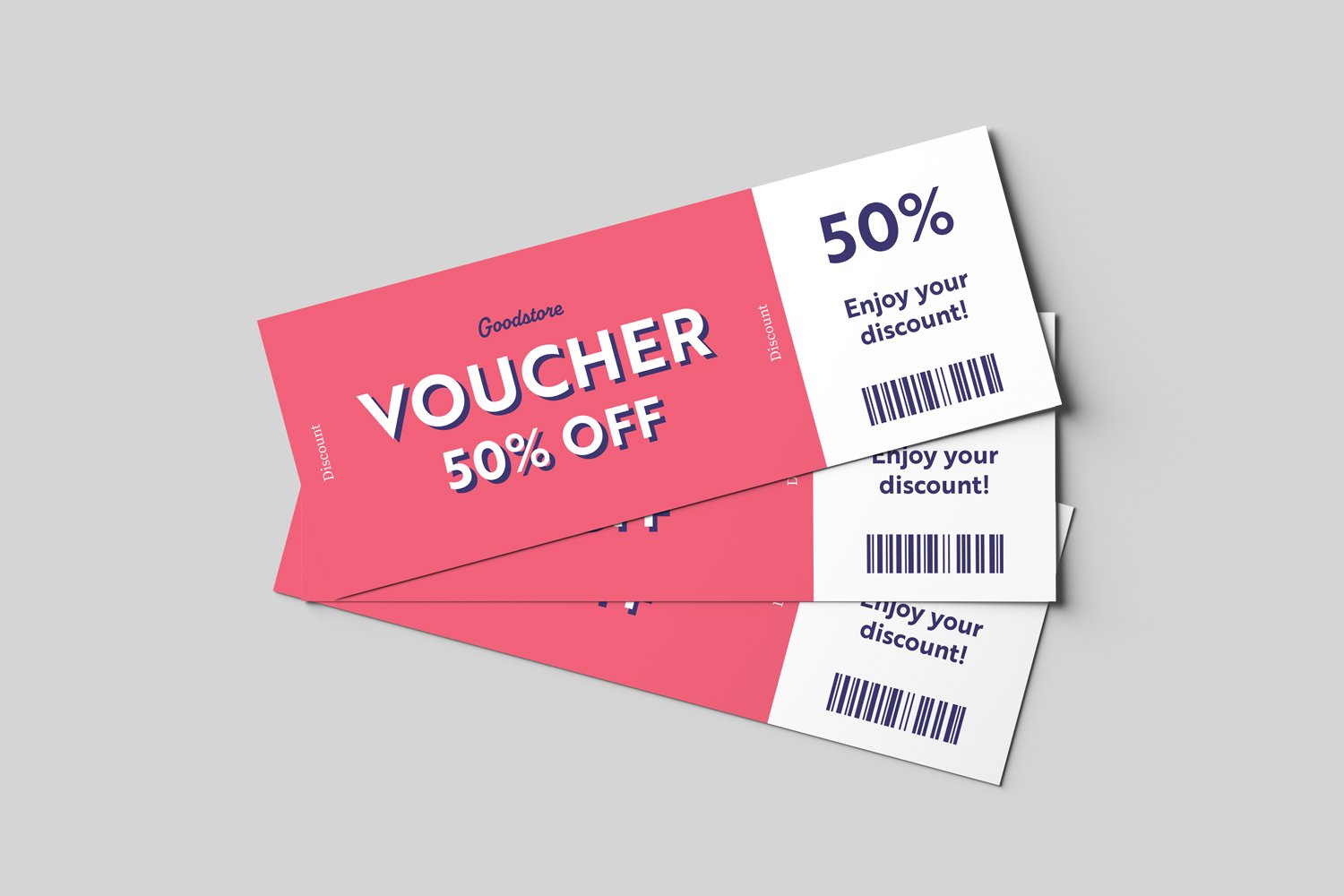 Gift Voucher Mockups 3 - Design Cuts