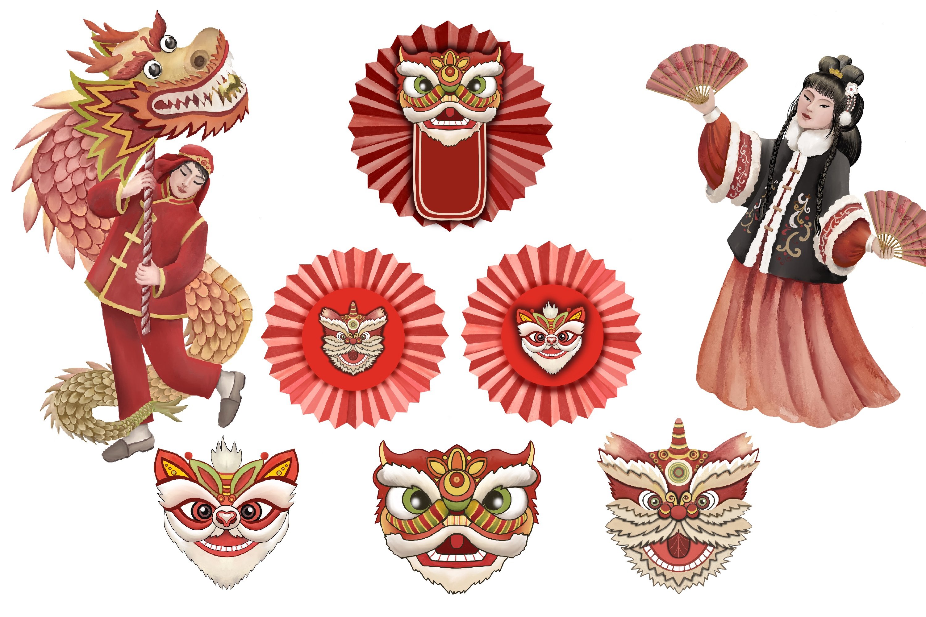 Chinese New Year Set - Design Cuts