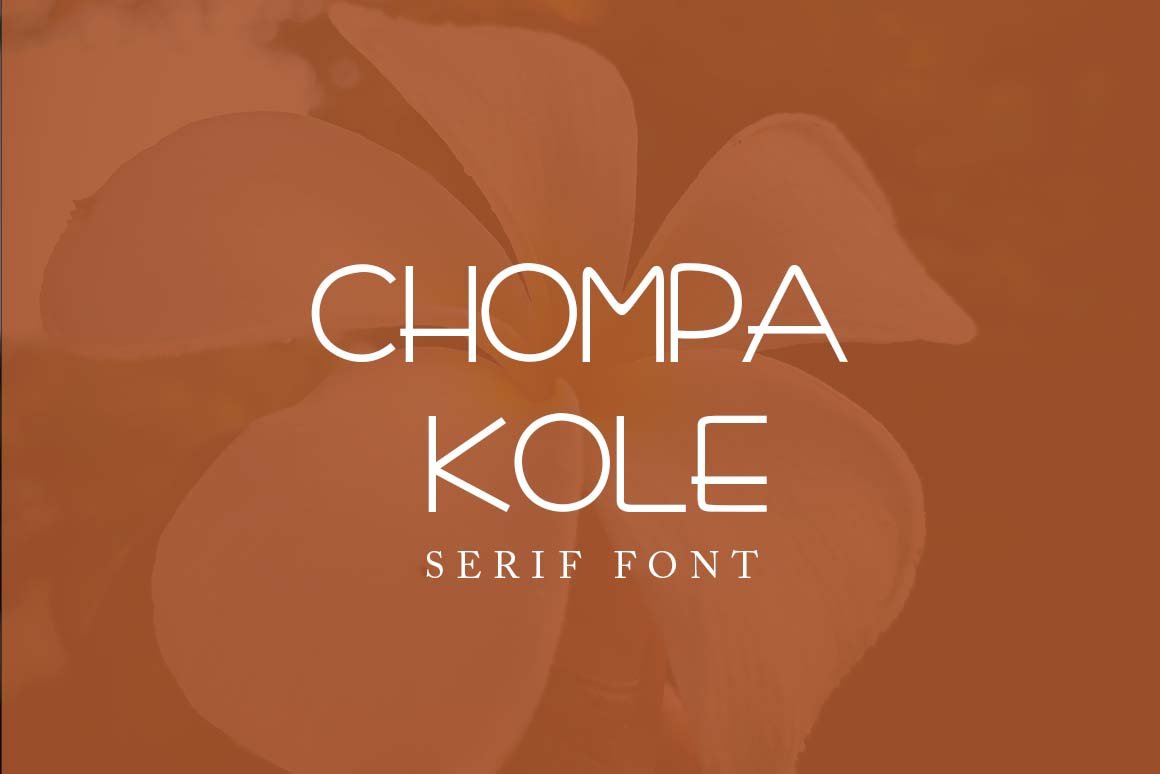 Chompa Kole Font - Design Cuts