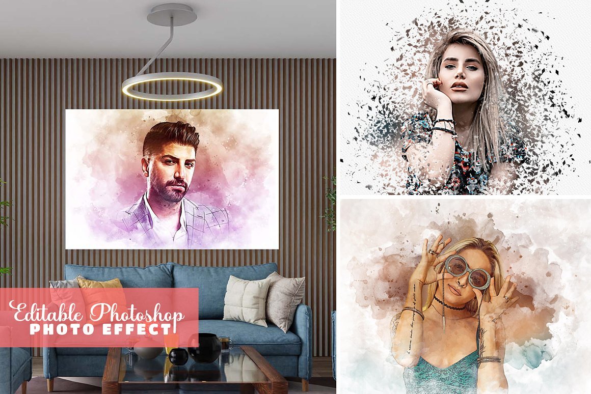 Editable Photo Effect Making - Design Cuts