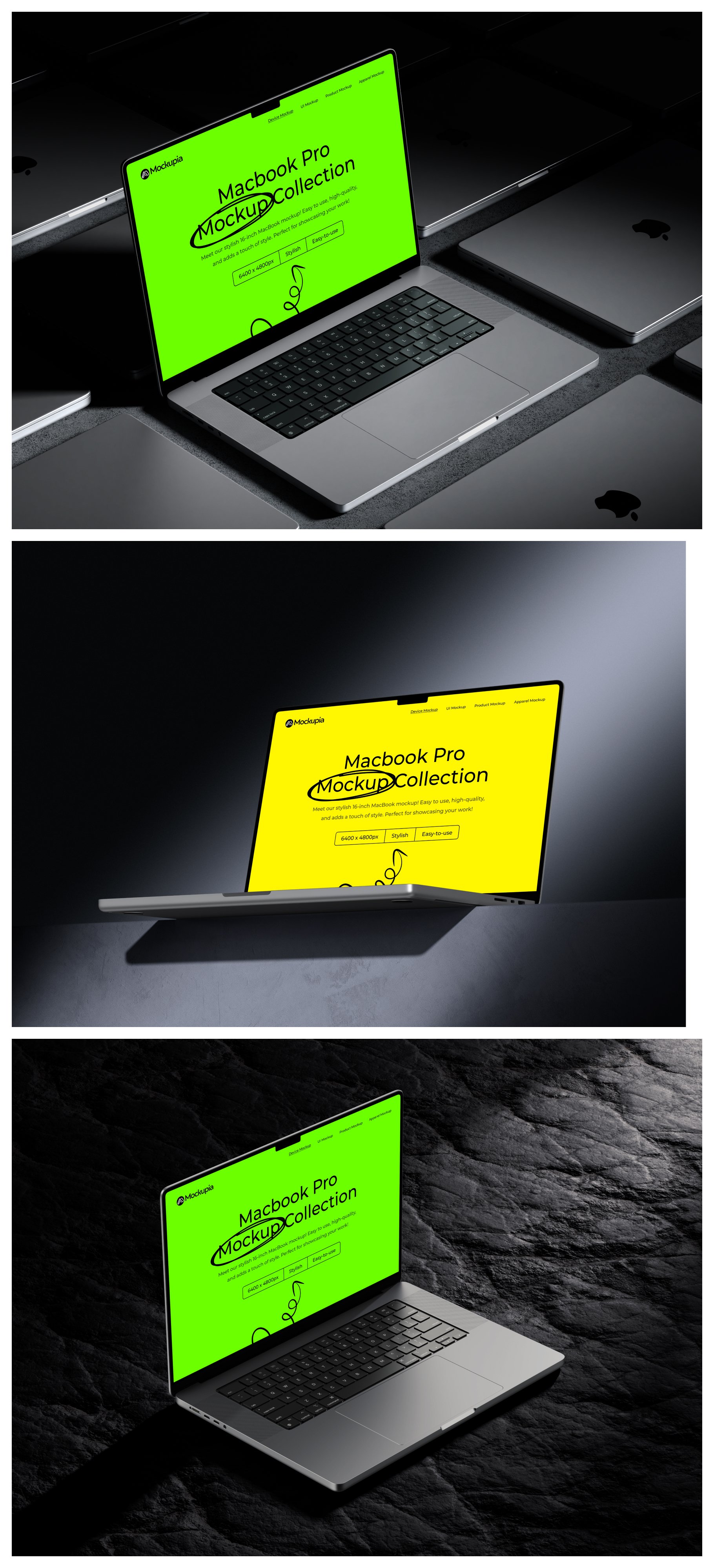 Macbook Mockup - Design Cuts