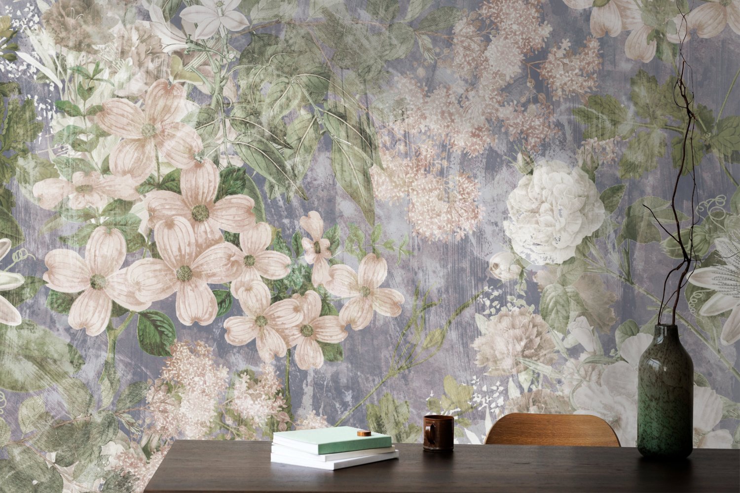 Subtle Floral Wallpaper 2 - Design Cuts