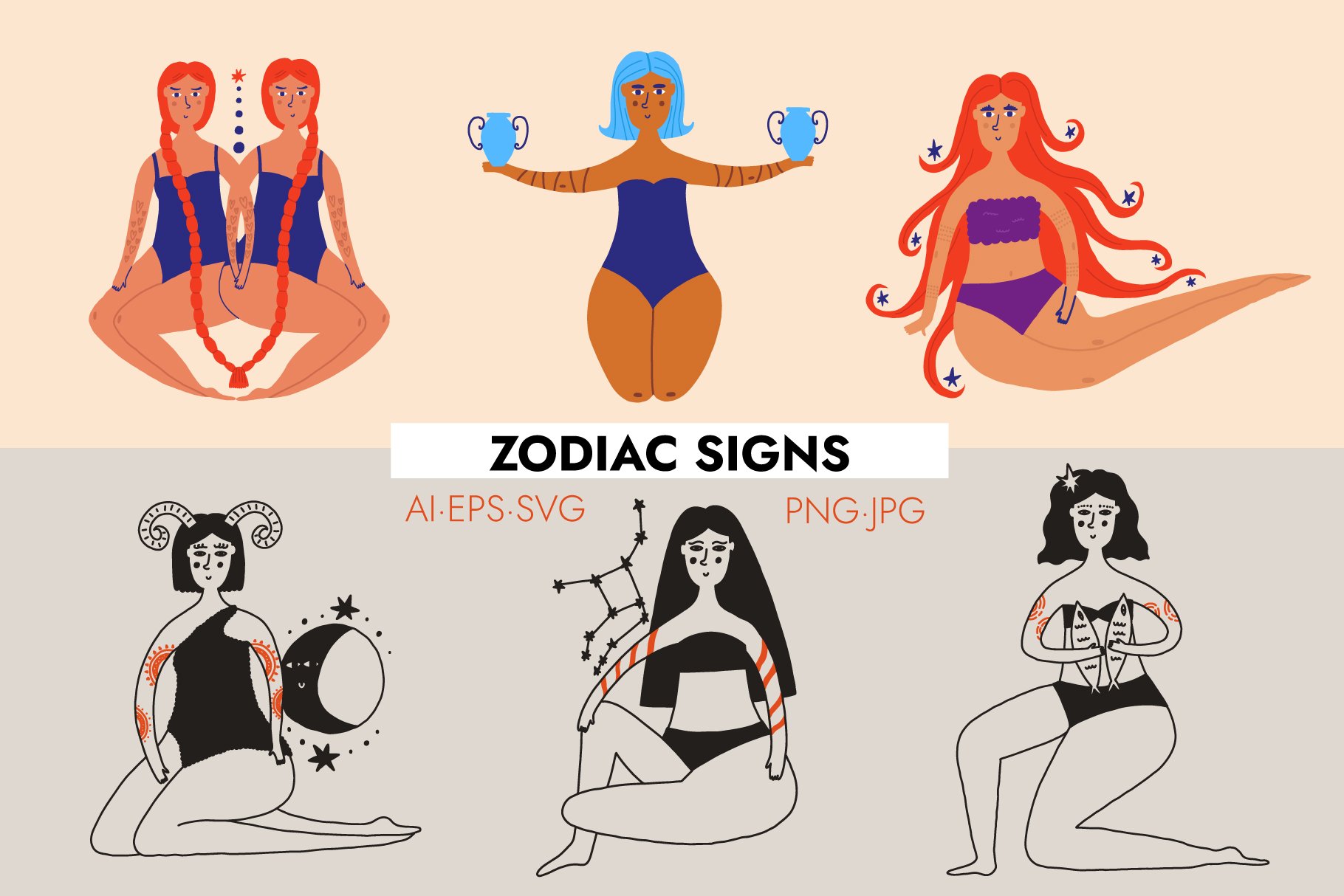 Zodiac Signs - Design Cuts
