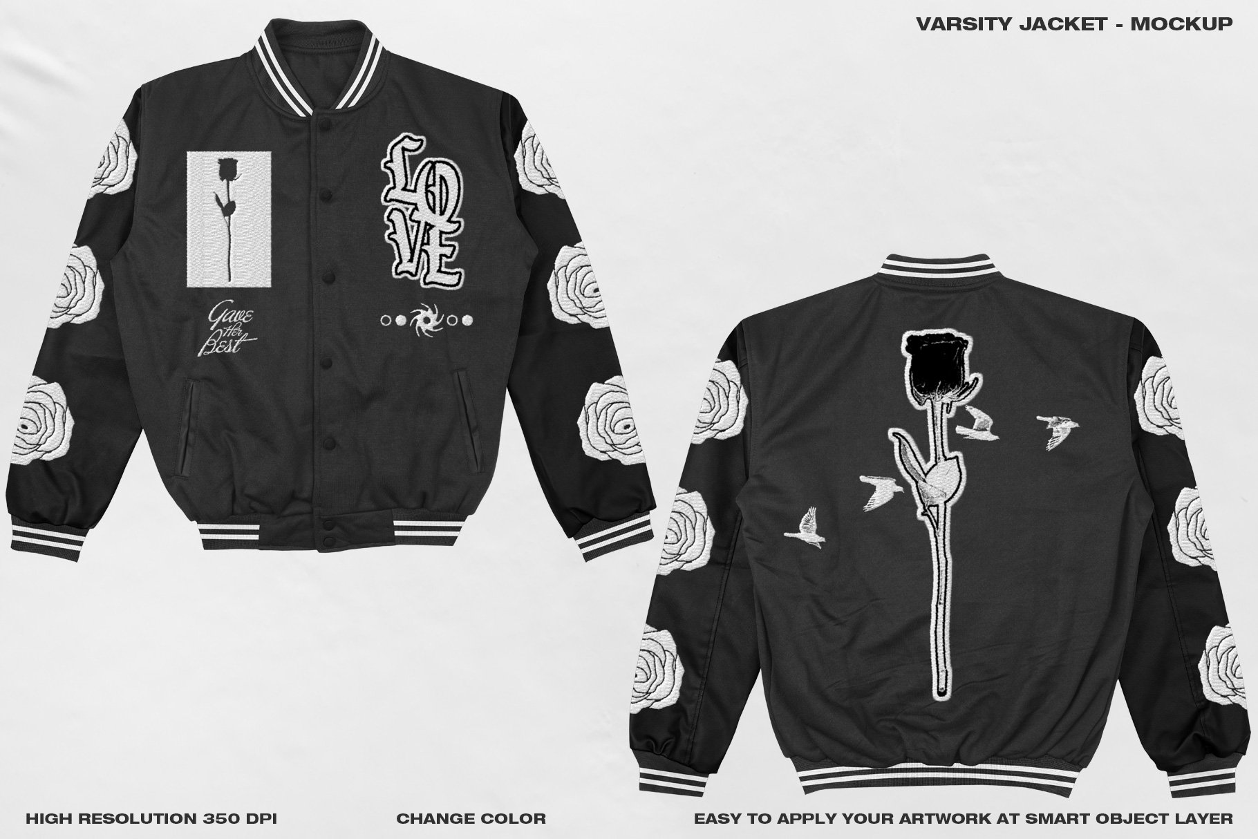 Varsity Jacket - Mockup - Design Cuts