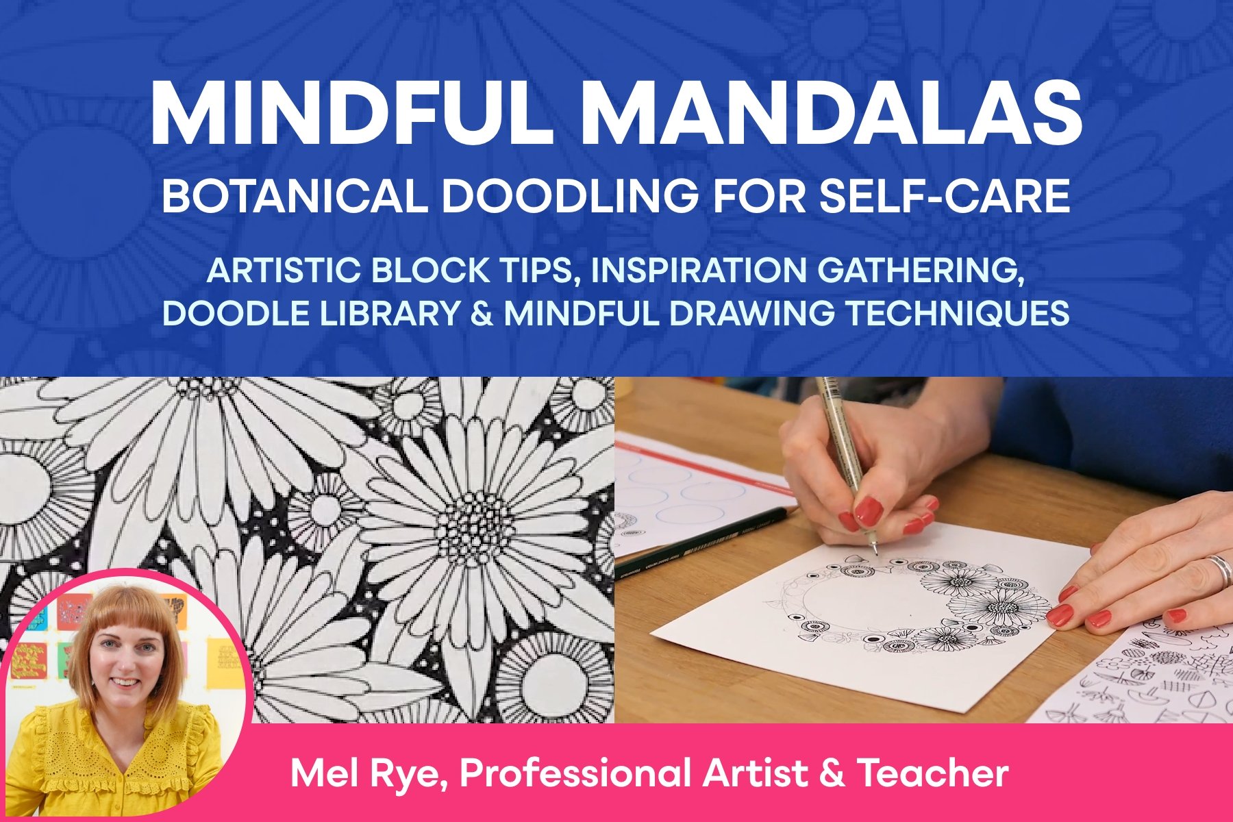 Mindful Mandalas: Botanical Doodling For Self-Care