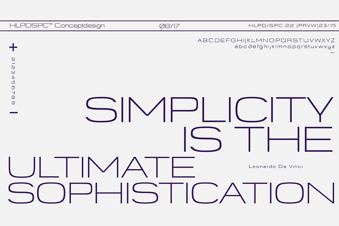 HS Squos - A Futuristic Sans Serif Font - Design Cuts