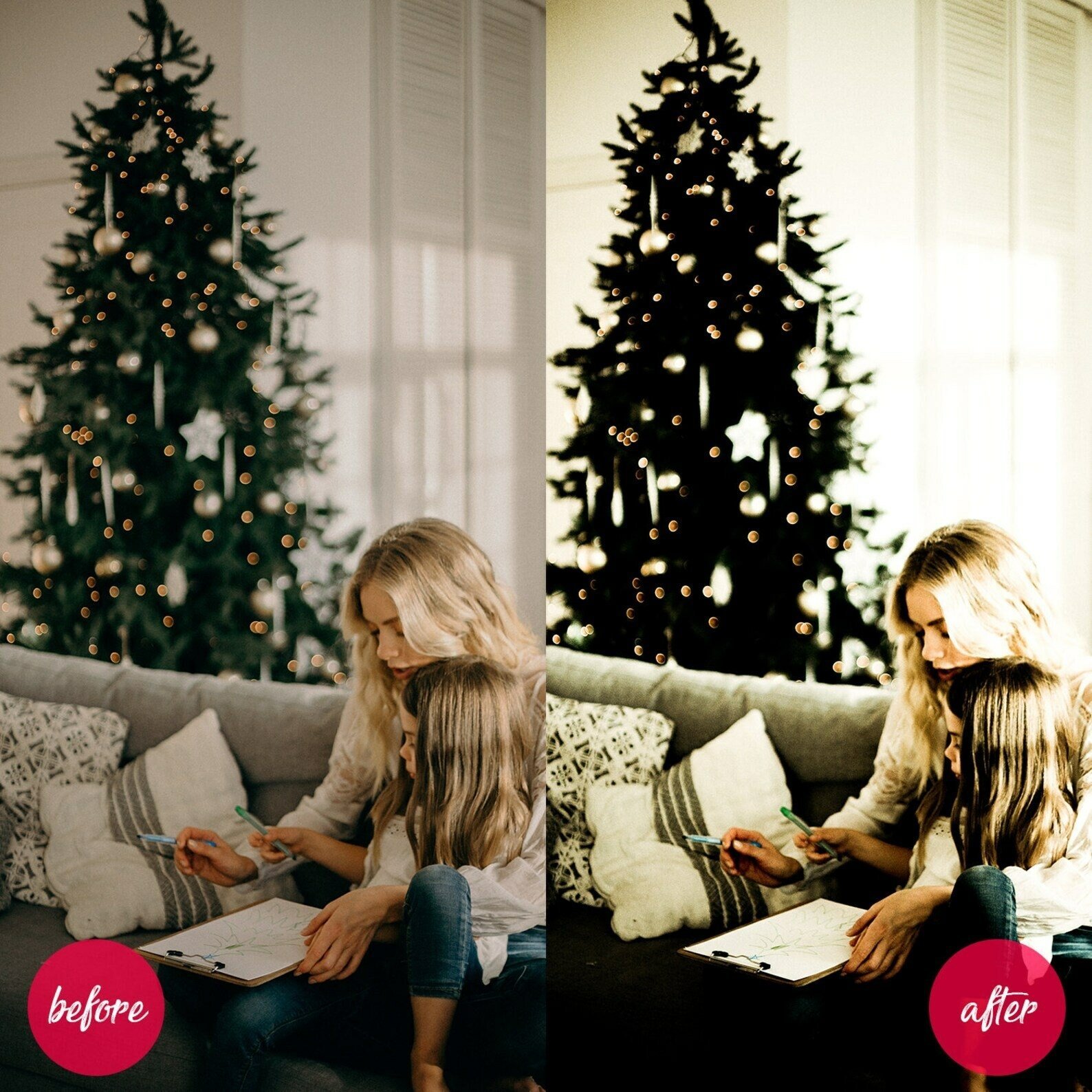 10 Mobile Lightroom Christmas Presets Design Cuts 3177