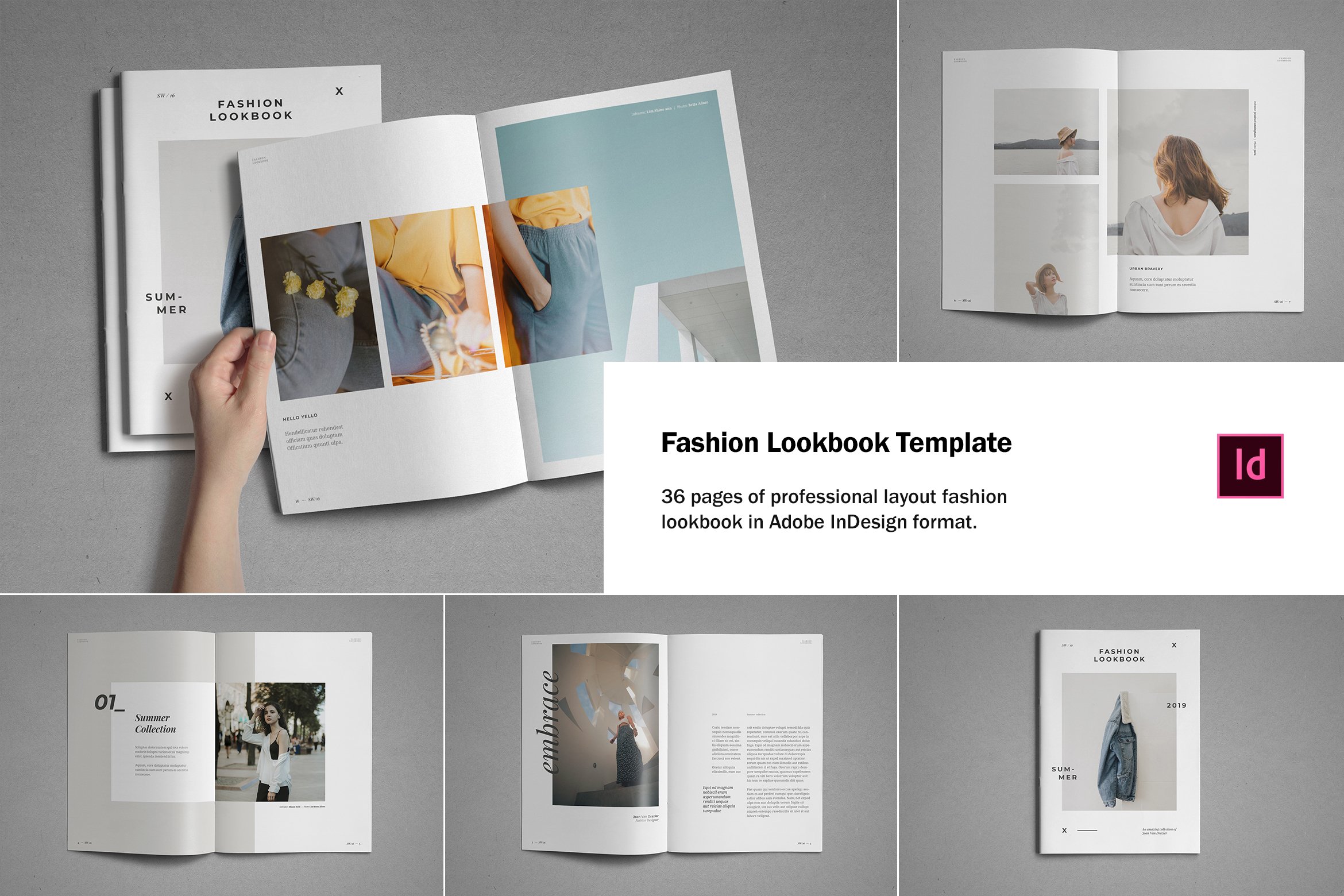 Fashion Lookbook Template - Design Cuts