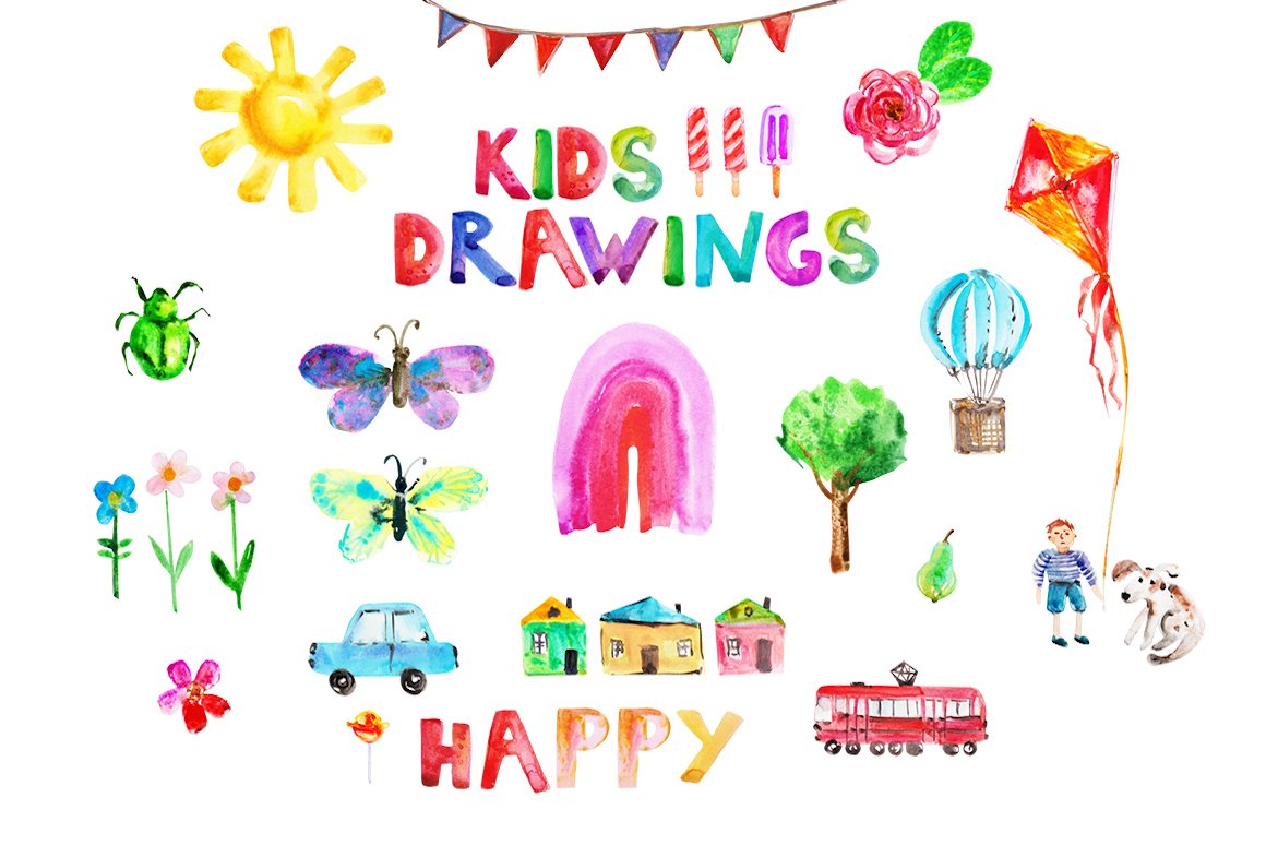 Alphabet Drawings for Kids – Step by Step Image Tutorials - Kids Art & Craft